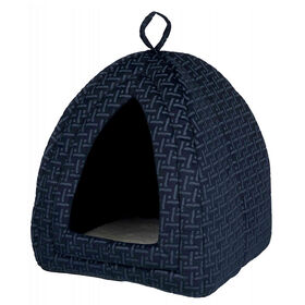 Igloo para Gato Ferris Azul 32x42x32cm