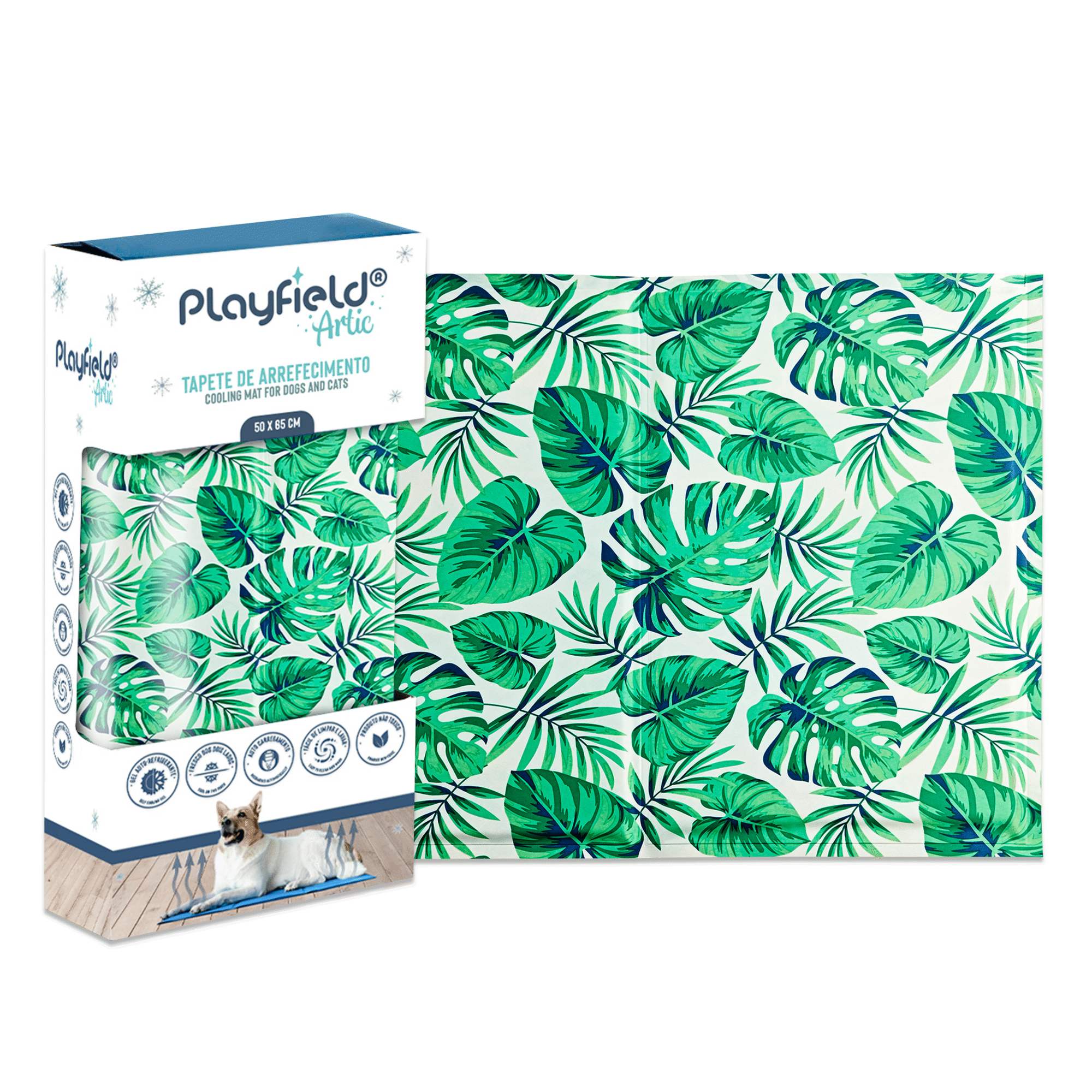 Tapete Refrescante Green Leaf 50x65 cm Tapete Refrescante Green Leaf 50x65 cm