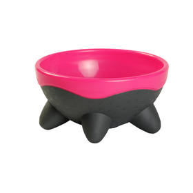 Comedouro e bebedouro Ufo Rosa