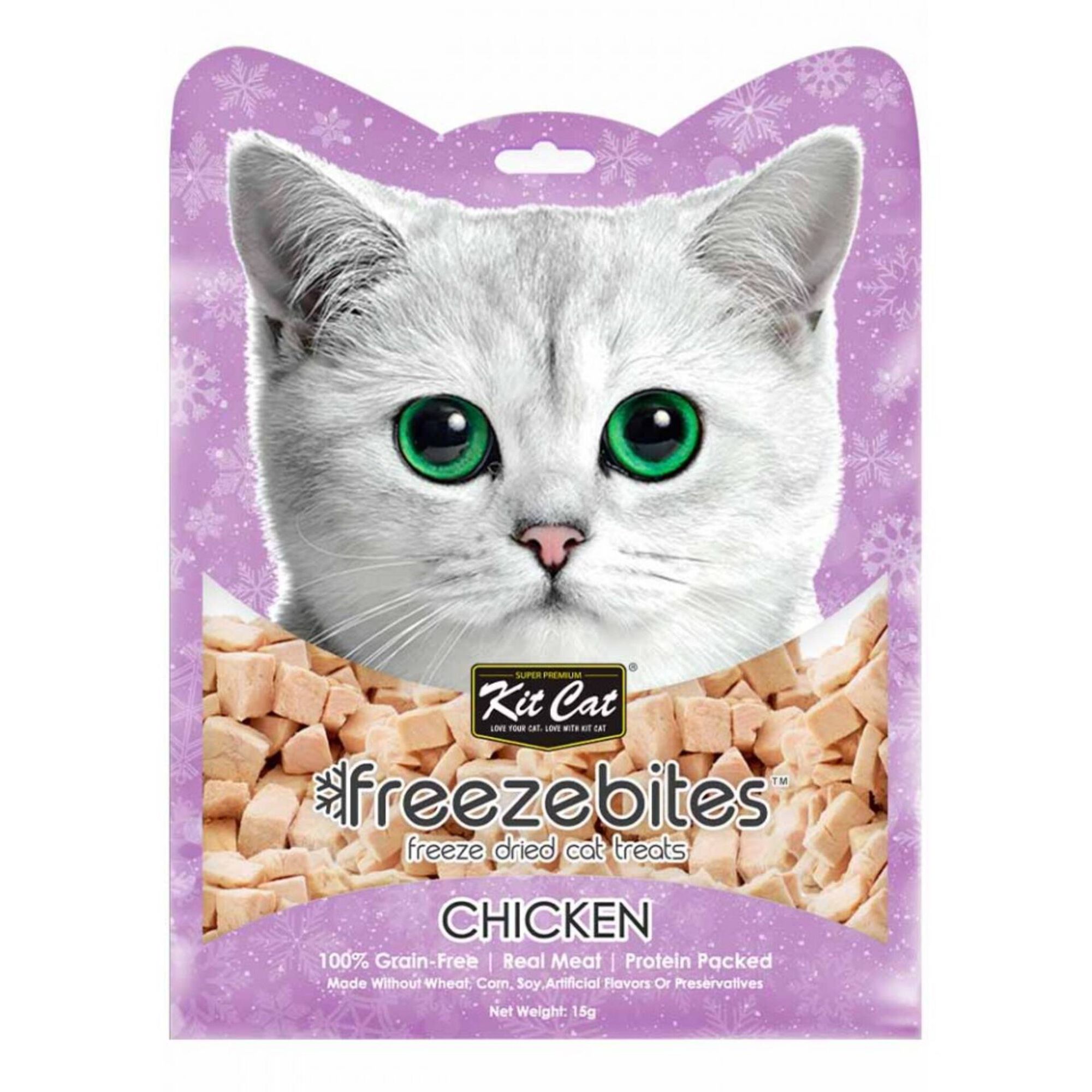 Snack para Gato Freeze Bites Frango