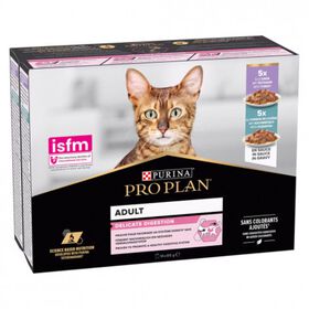 Pack Comida Húmida para Gato Digestion Mix Peru e Peixe