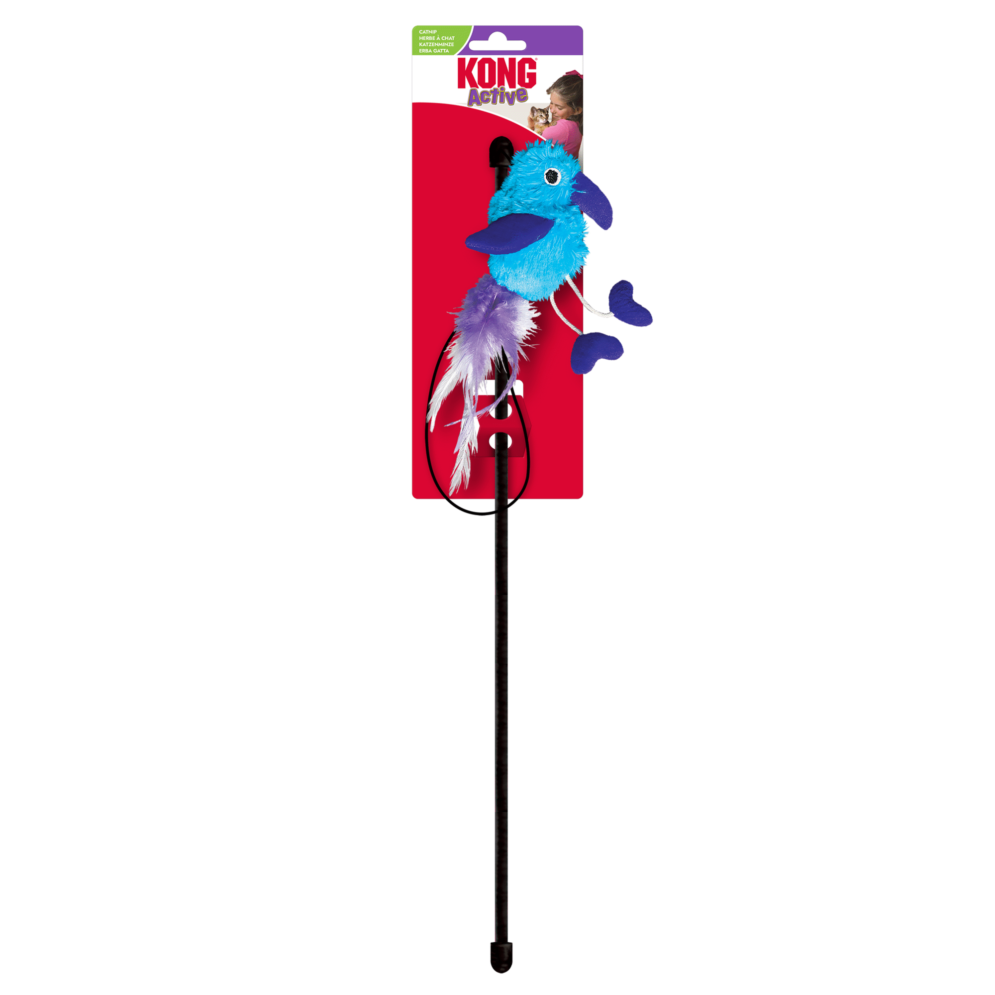 Brinquedo para Gato Feather Teaser Pássaro