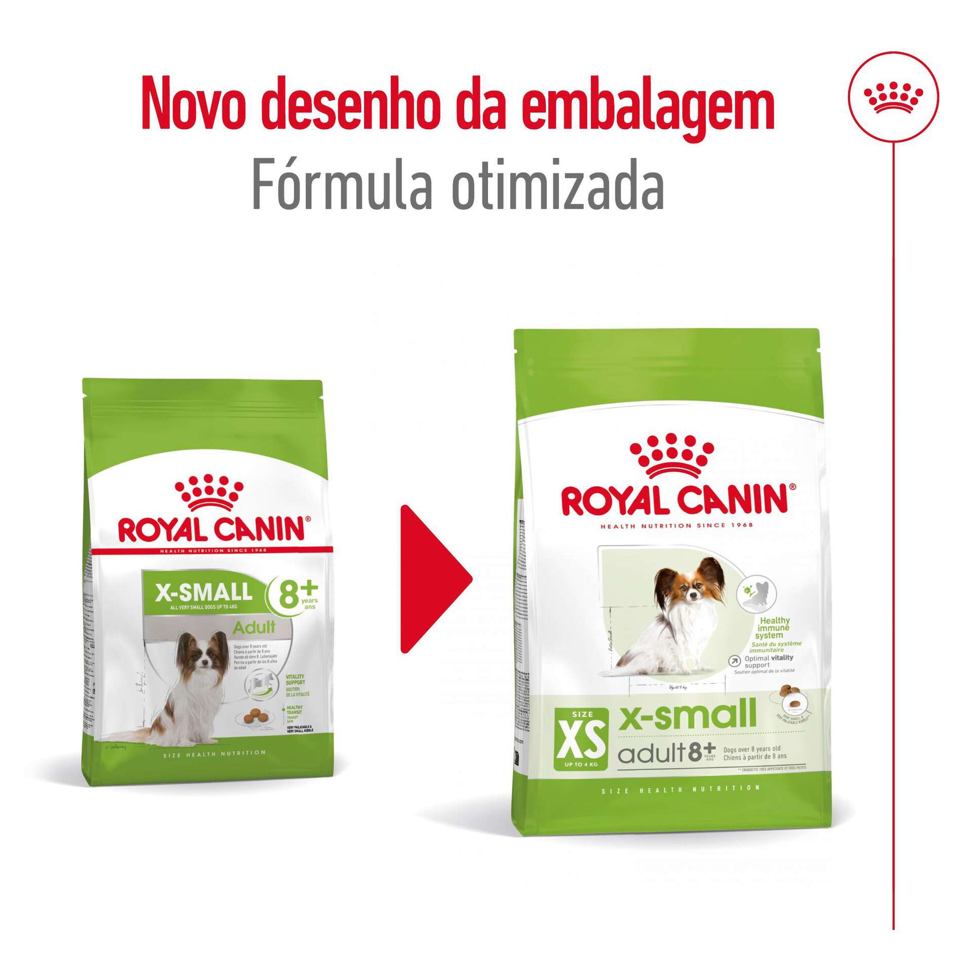 Ração para Cão Adulto Mini Ageing 8+