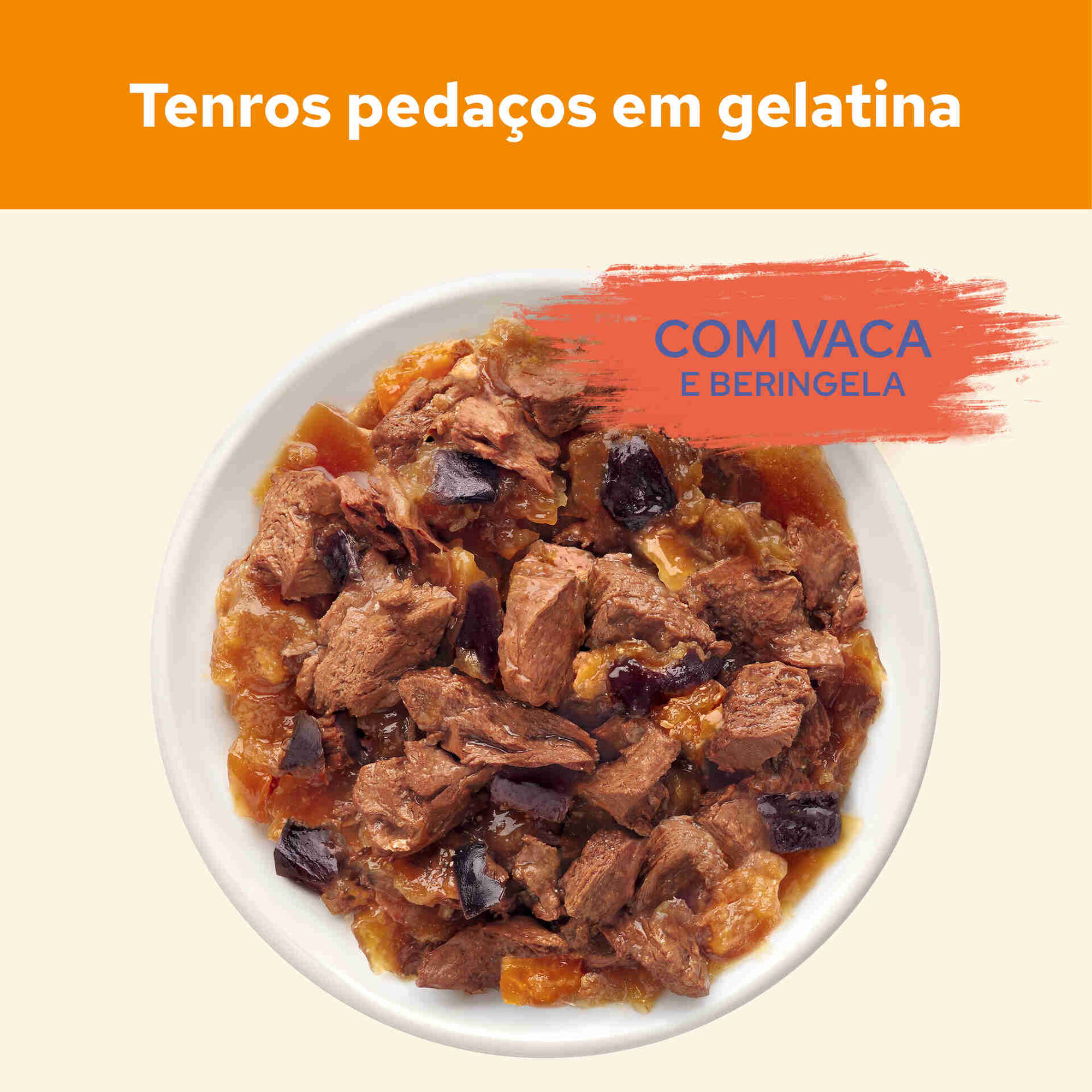 Comida Húmida para Gato Adulto Carne Saquetas