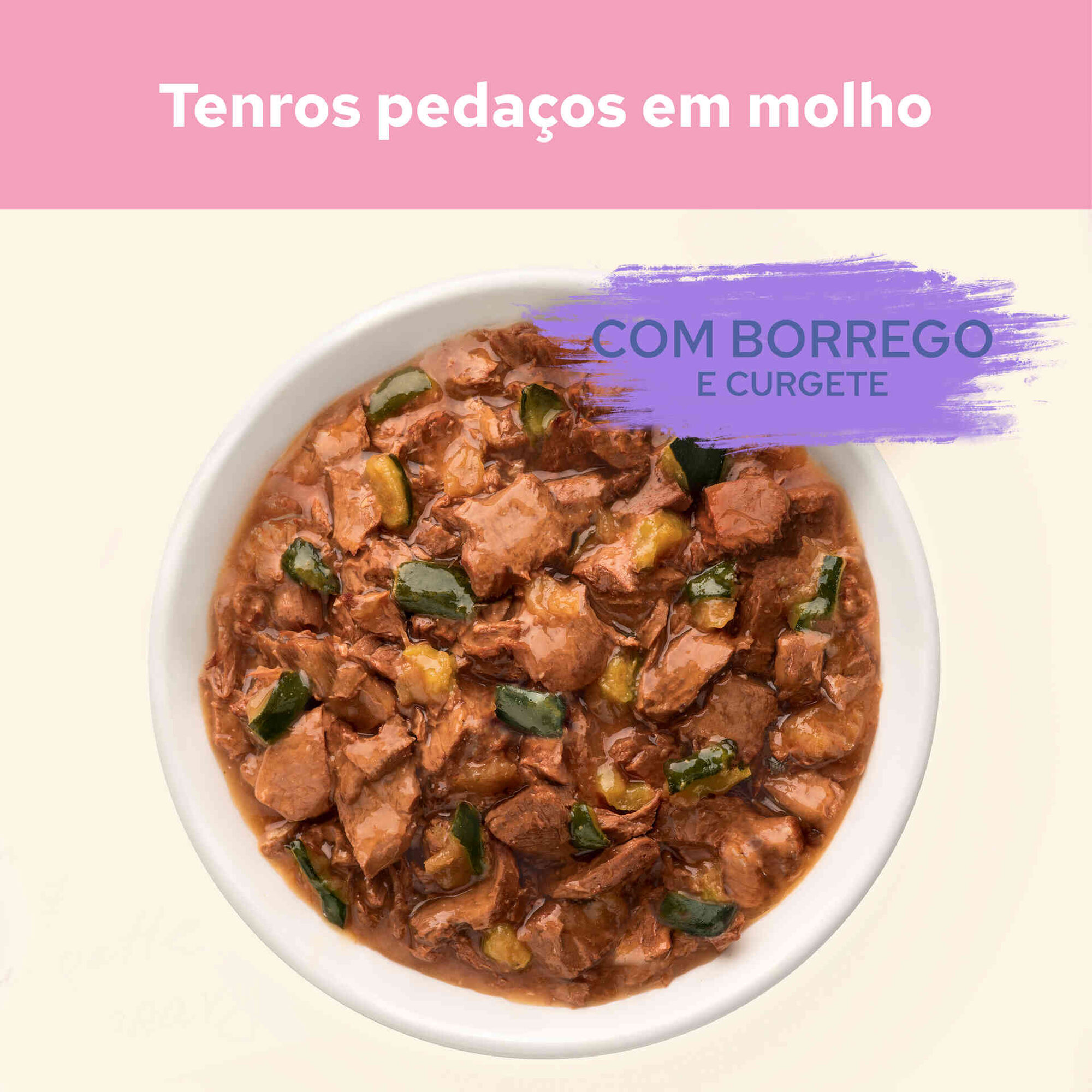 Comida Húmida para Gato Júnior Borrego