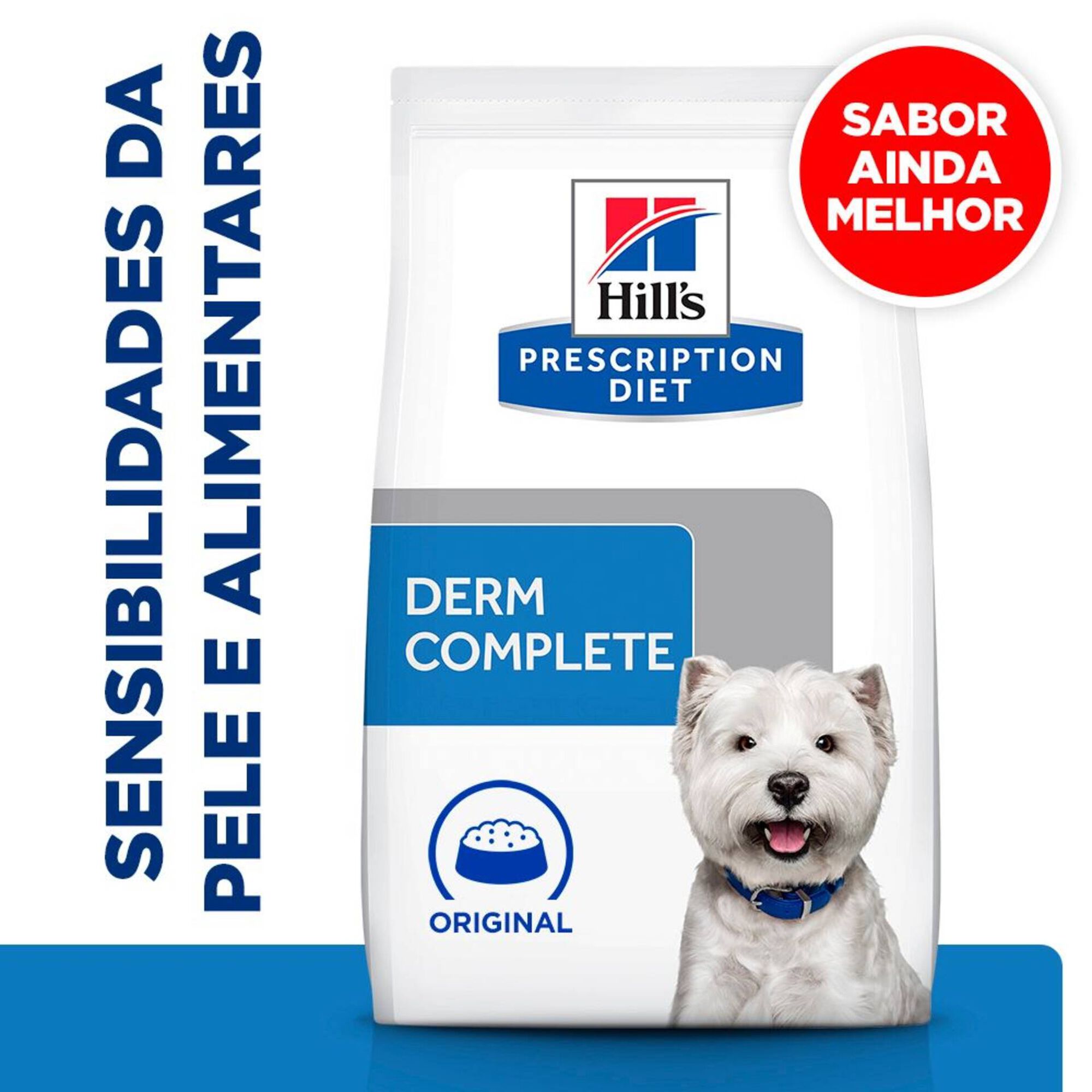 Ra&ccedil;&atilde;o para C&atilde;o Mini Prescription Diet Derm Complete Ovo