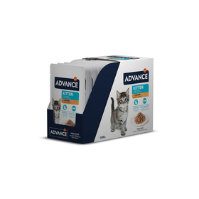 Comida Húmida para Gato Júnior Frango Multipack