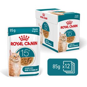 Pack Comida Húmida para Gato Sénior Ageing+15 em Molho