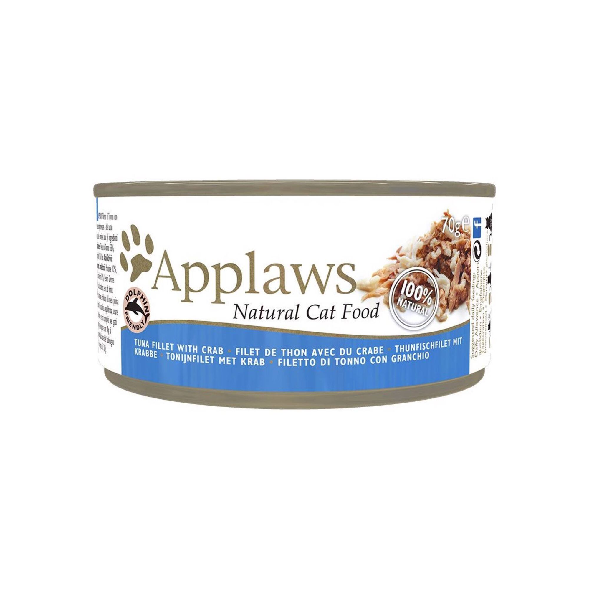Comida Húmida para Gato Atum e Caranguejo