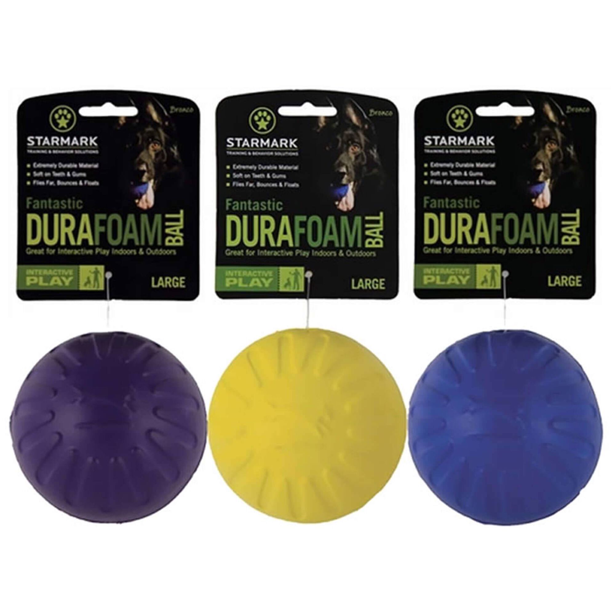 Brinquedo para Cão Bola Fantastic Durafoam Azul Flutuante L Brinquedo para Cão Bola Fantastic Durafoam Azul Flutuante L