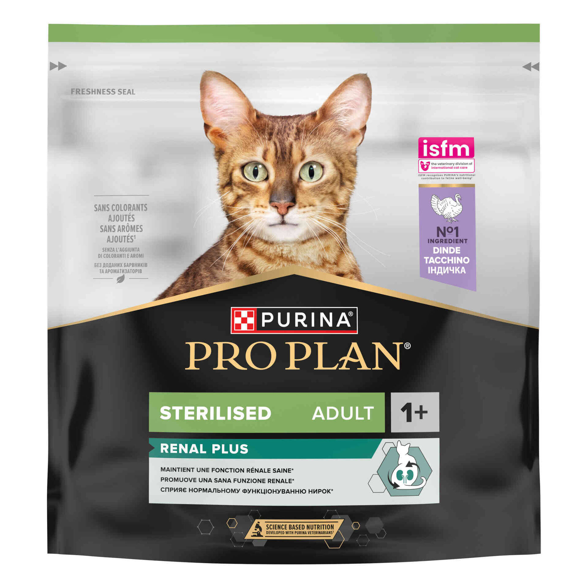 Ra&ccedil;&atilde;o para Gato Adulto Esterilizado Renal Plus Peru Purina Pro Plan
