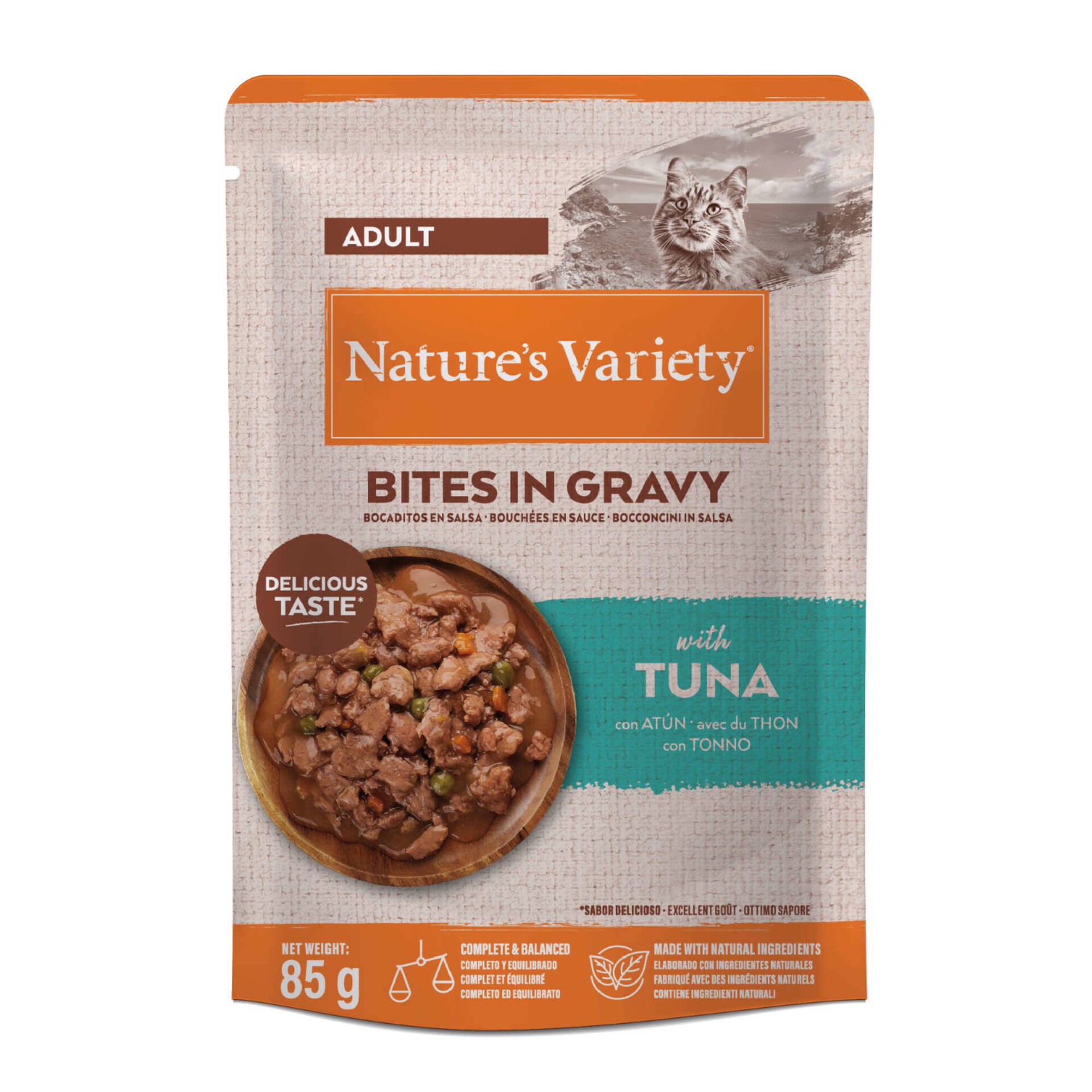 Comida Húmida para Gato Adulto Atum em Molho