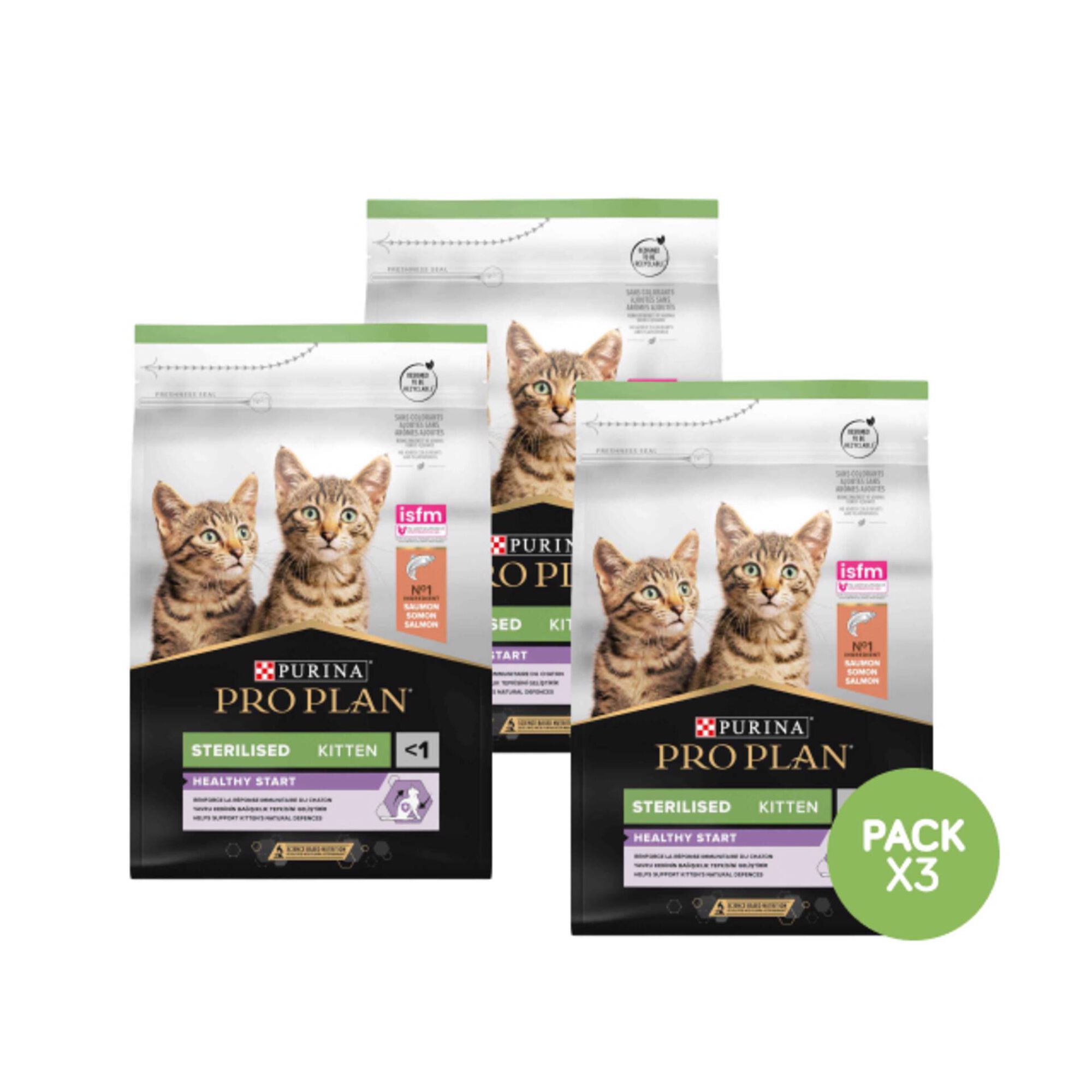 Ração para Gato Júnior Esterilizado Salmão