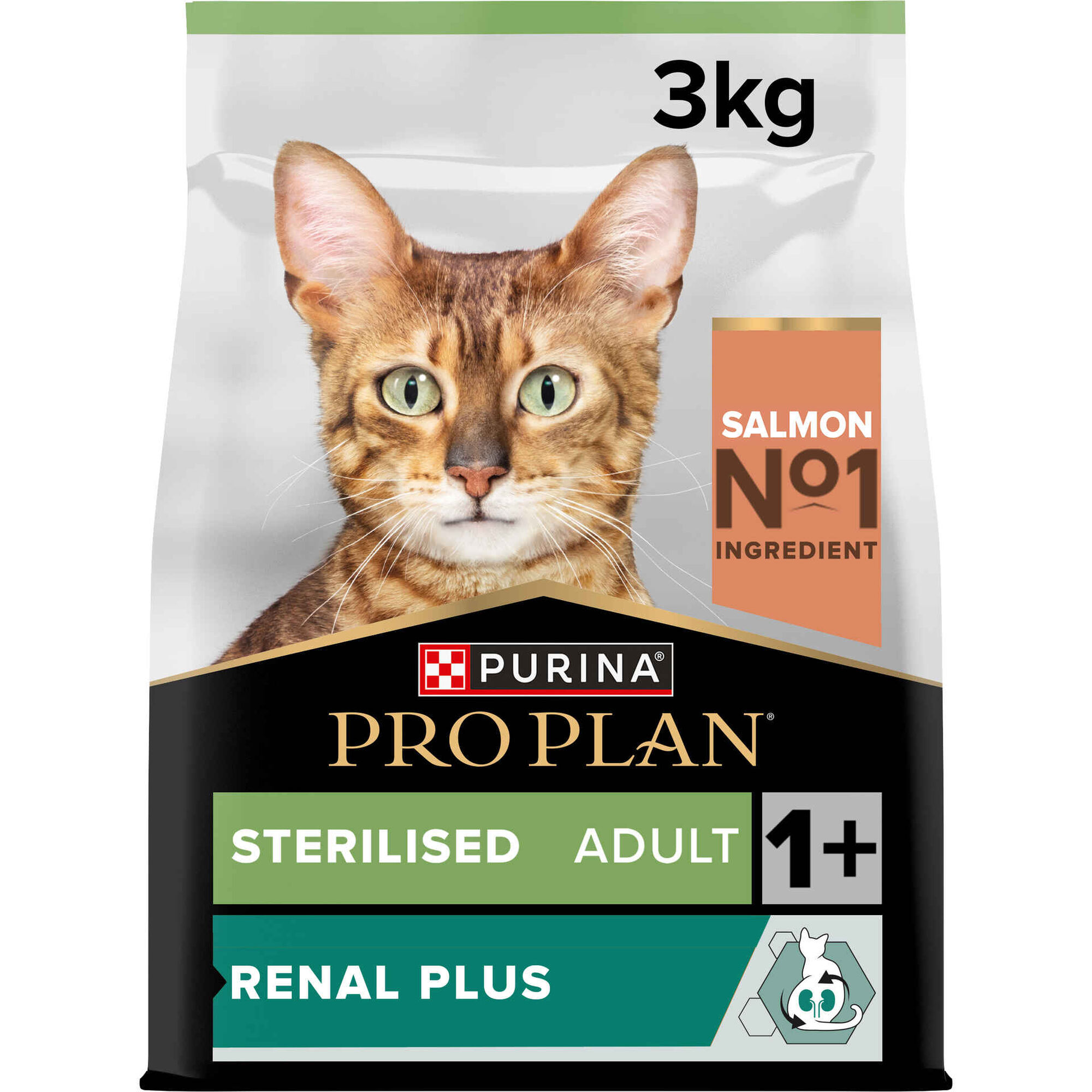 Ração para Gato Adulto Esterilizado Renal Plus Salmão