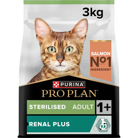 Ração para Gato Adulto Esterilizado Renal Plus Salmão