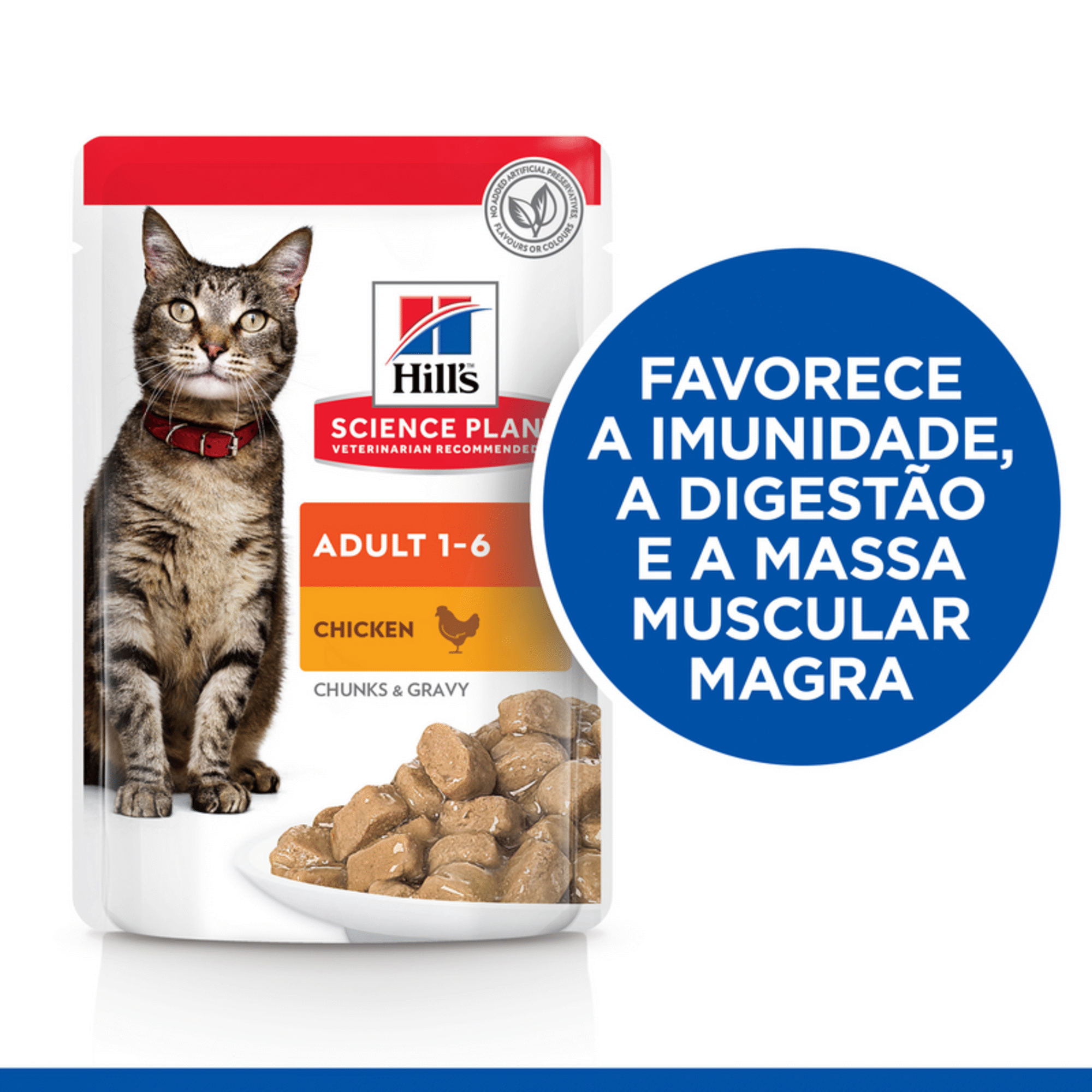 Comida Húmida para Gato Adulto Science Plan Frango