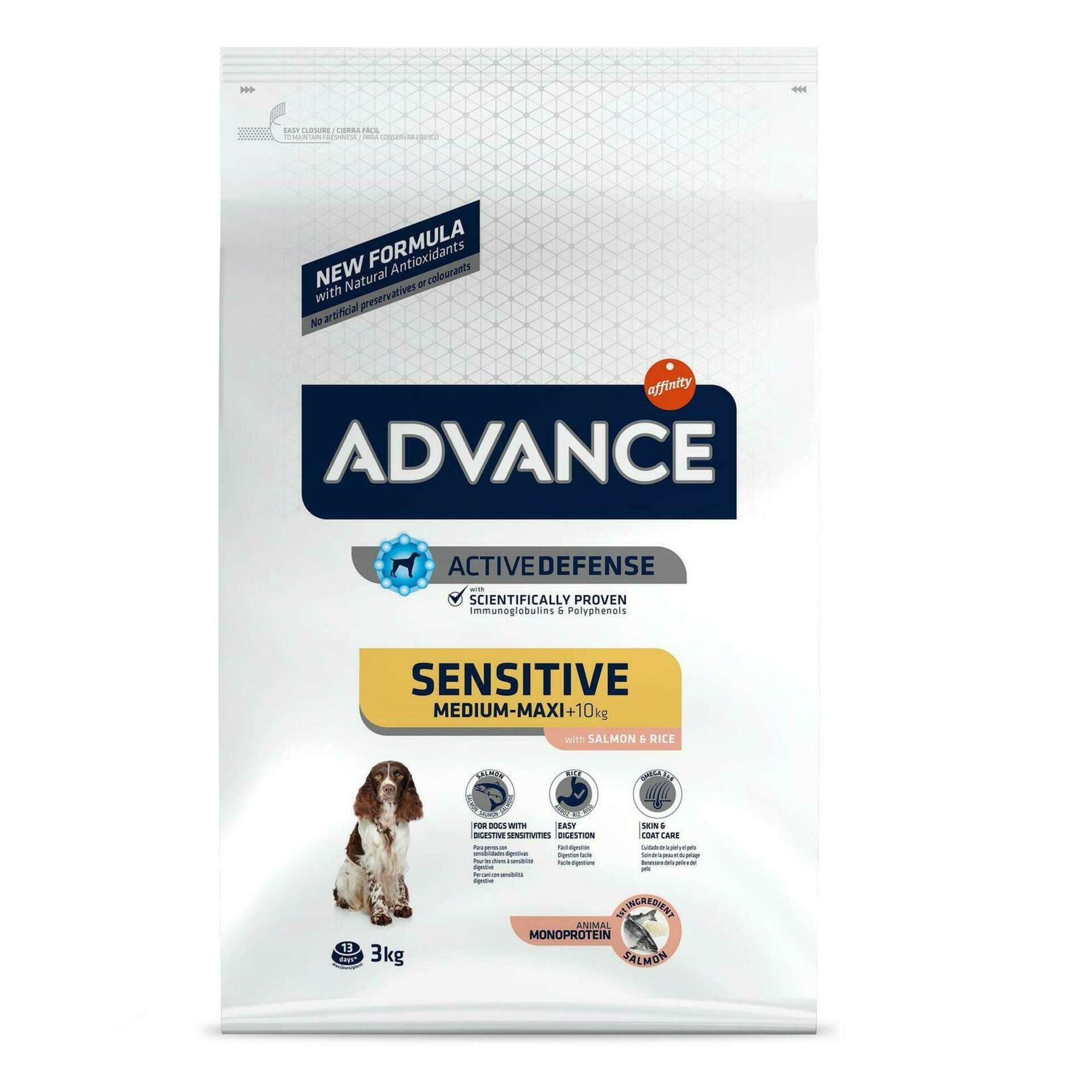 Ração para Cão Adulto Sensitive Salmão e Arroz