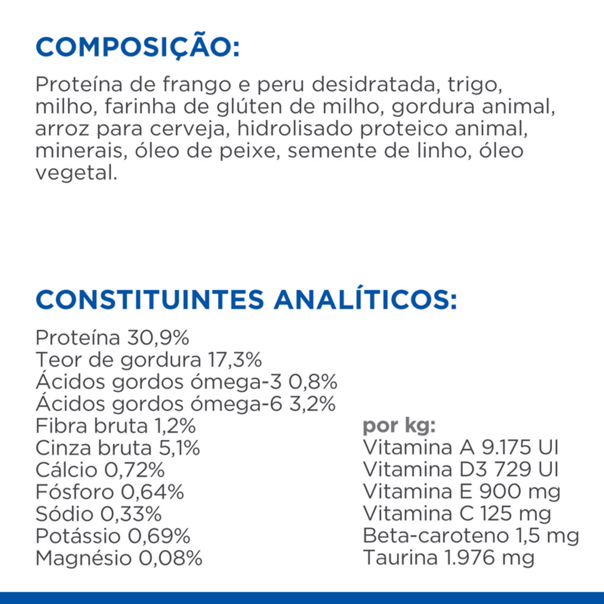 Ração para Gato Adulto Science Plan 11+ Frango Ração para Gato Adulto Science Plan 11+ Frango