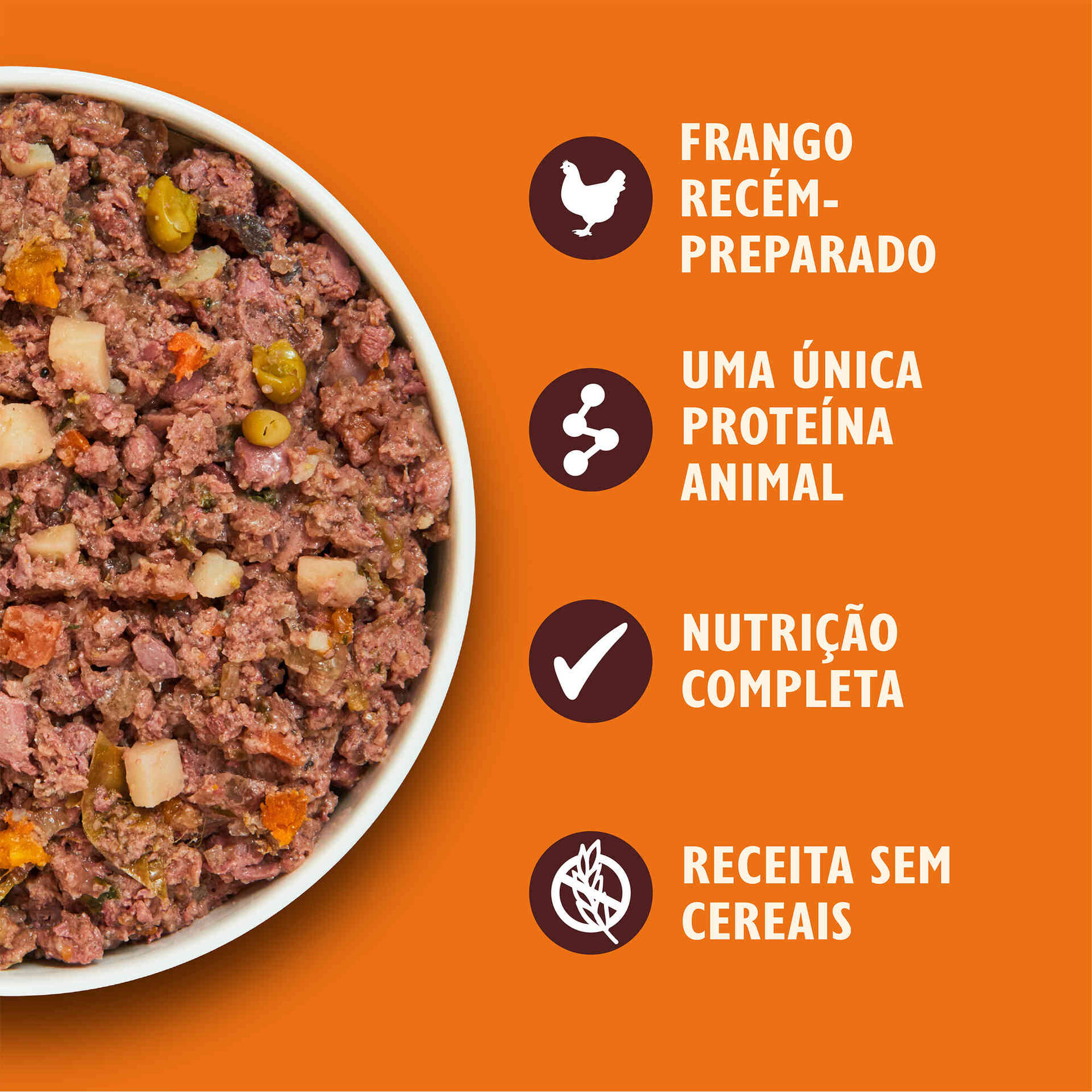 Comida Húmida para Cão Adulto Frango