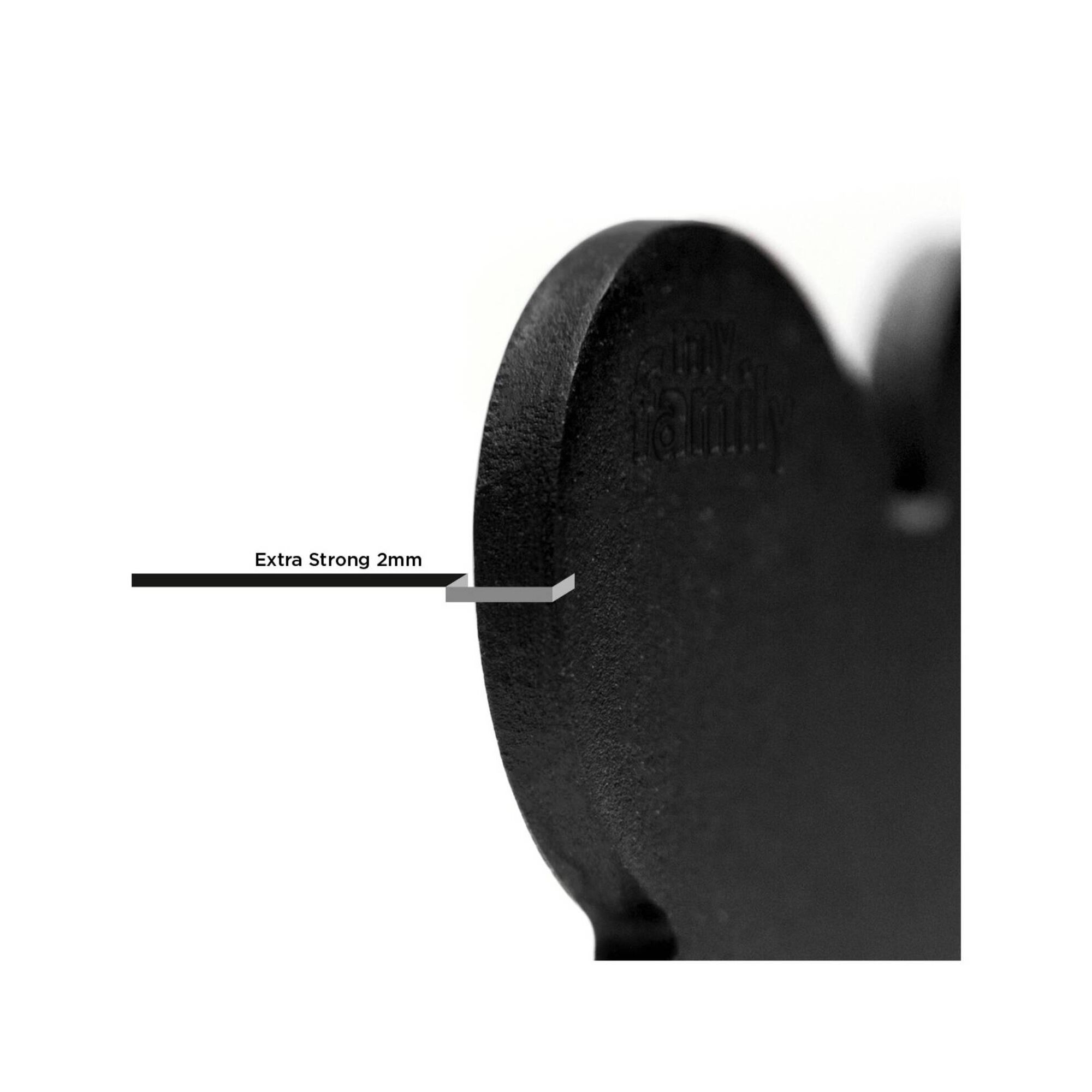 Chapa para Gravação Osso Pequeno Preto Chapa para Gravação Osso Pequeno Preto