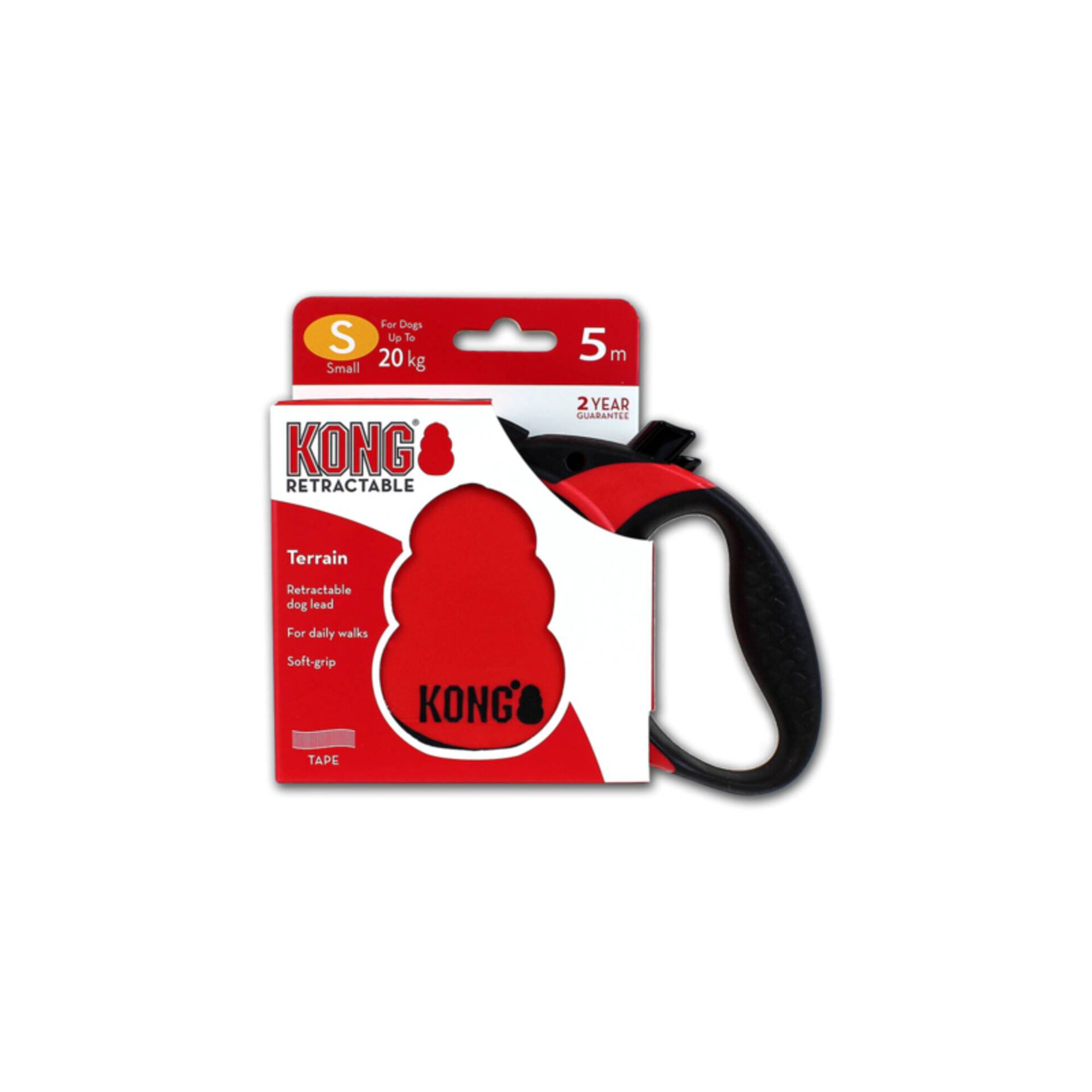 Trela para Cão Terrain Vermelha