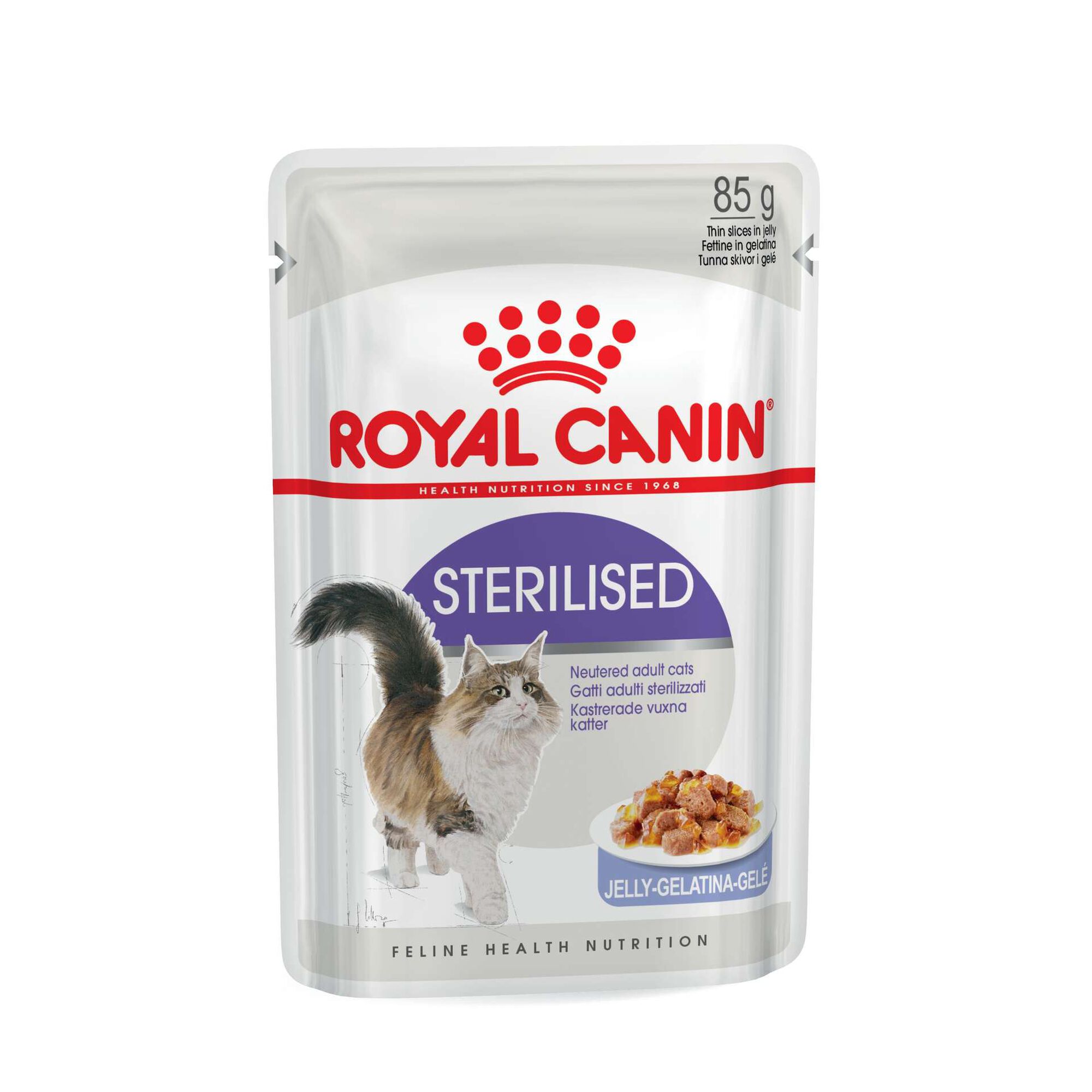 Comida Húmida para Gato Adulto Esterilizado Saquetas