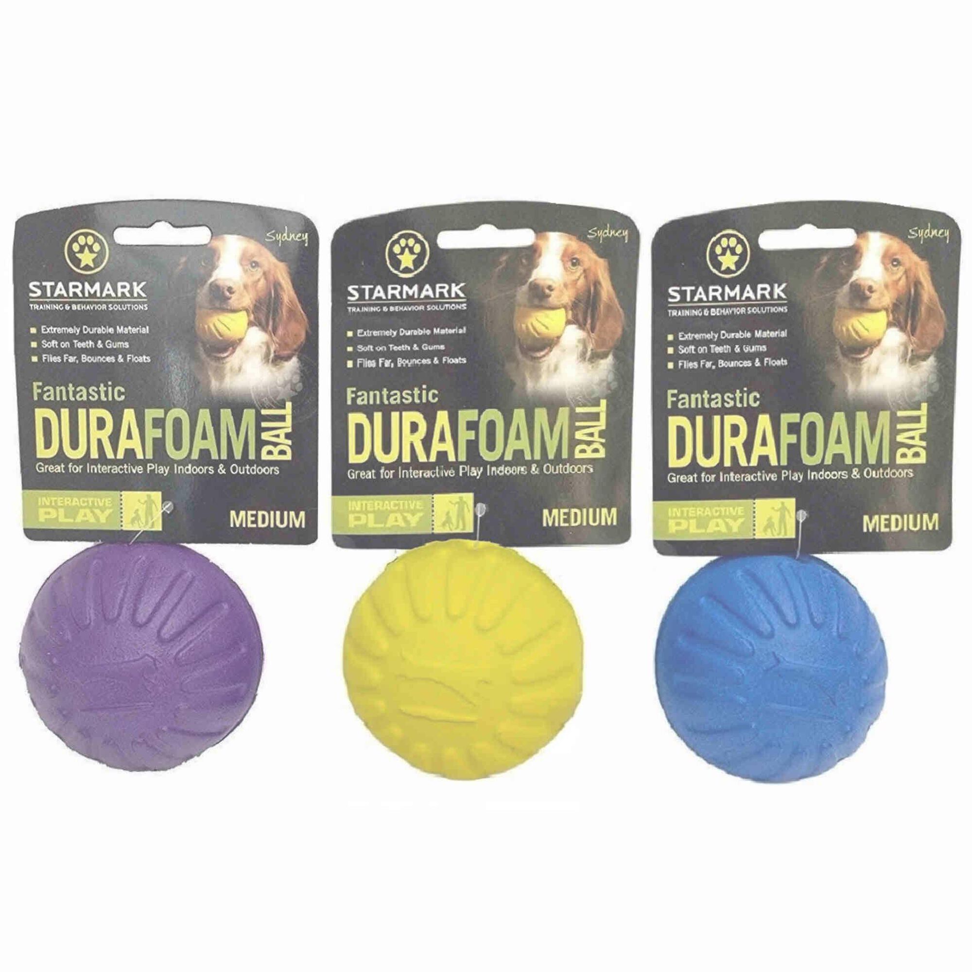 Brinquedo para Cão Bola Fantastic Durafoam Amarela Flutuante M Brinquedo para Cão Bola Fantastic Durafoam Amarela Flutuante M