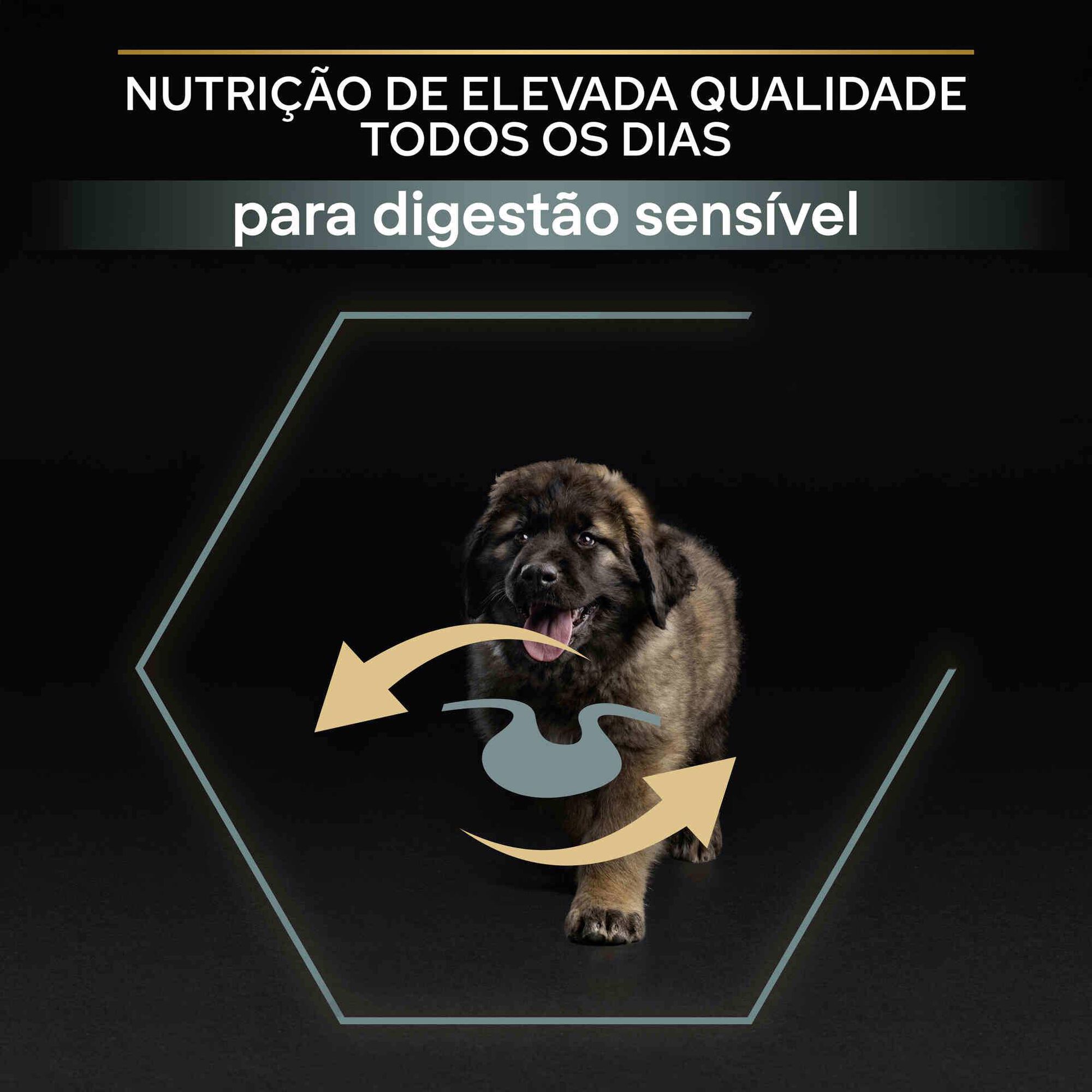 Ração para Cão Júnior Maxi Robust Sensitive Digestion Borrego