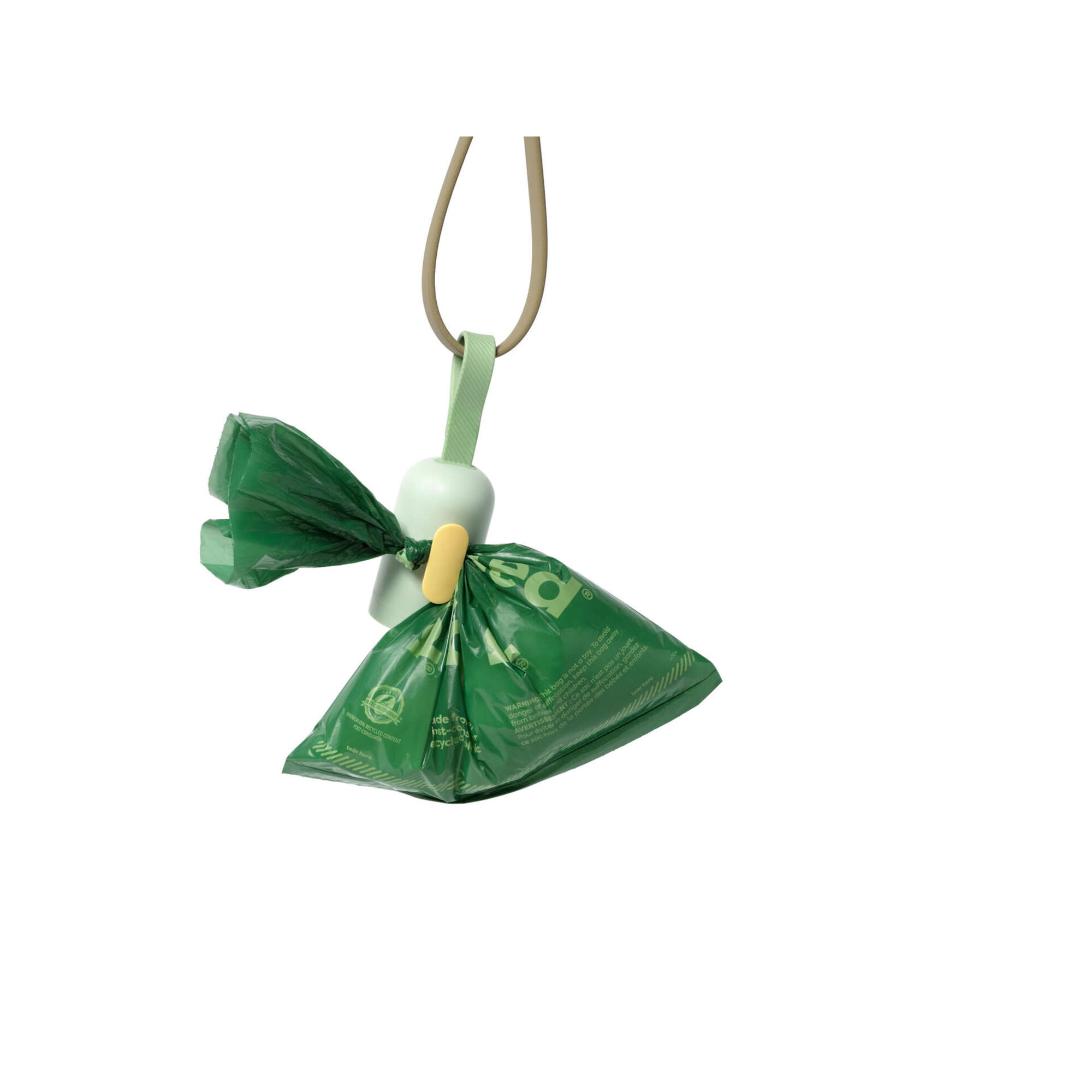 Dispensador de Sacos de Dejetos para Cão com Recarga 15 Sacos Dispensador de Sacos de Dejetos para Cão com Recarga 15 Sacos