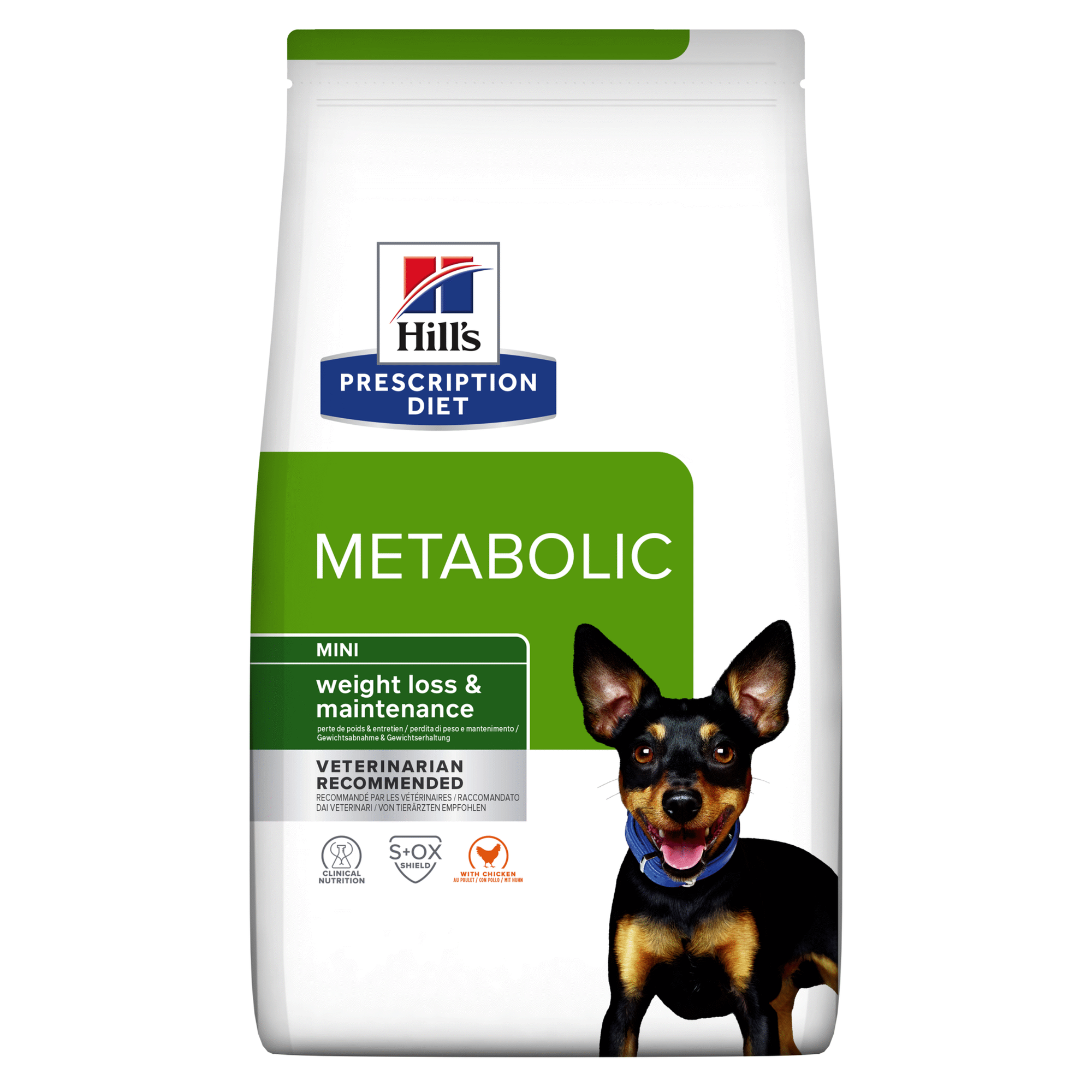 Ração para Cão Mini Prescription Diet Metabolic