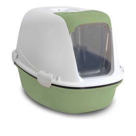 Caixa de Areia para Gato Curvy Luxo Verde