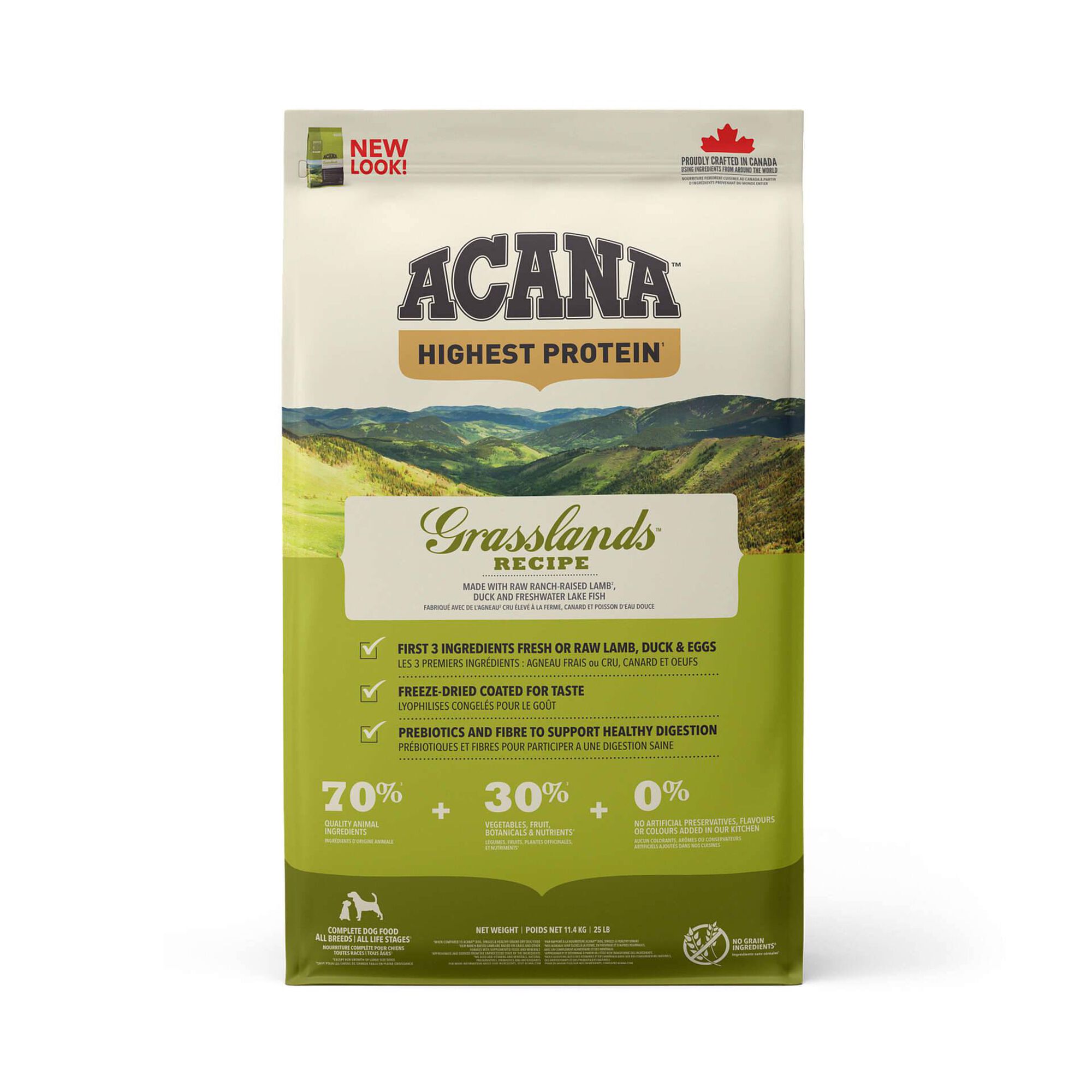 Ração para Cão Adulto Highest Protein Grasslands Recipe