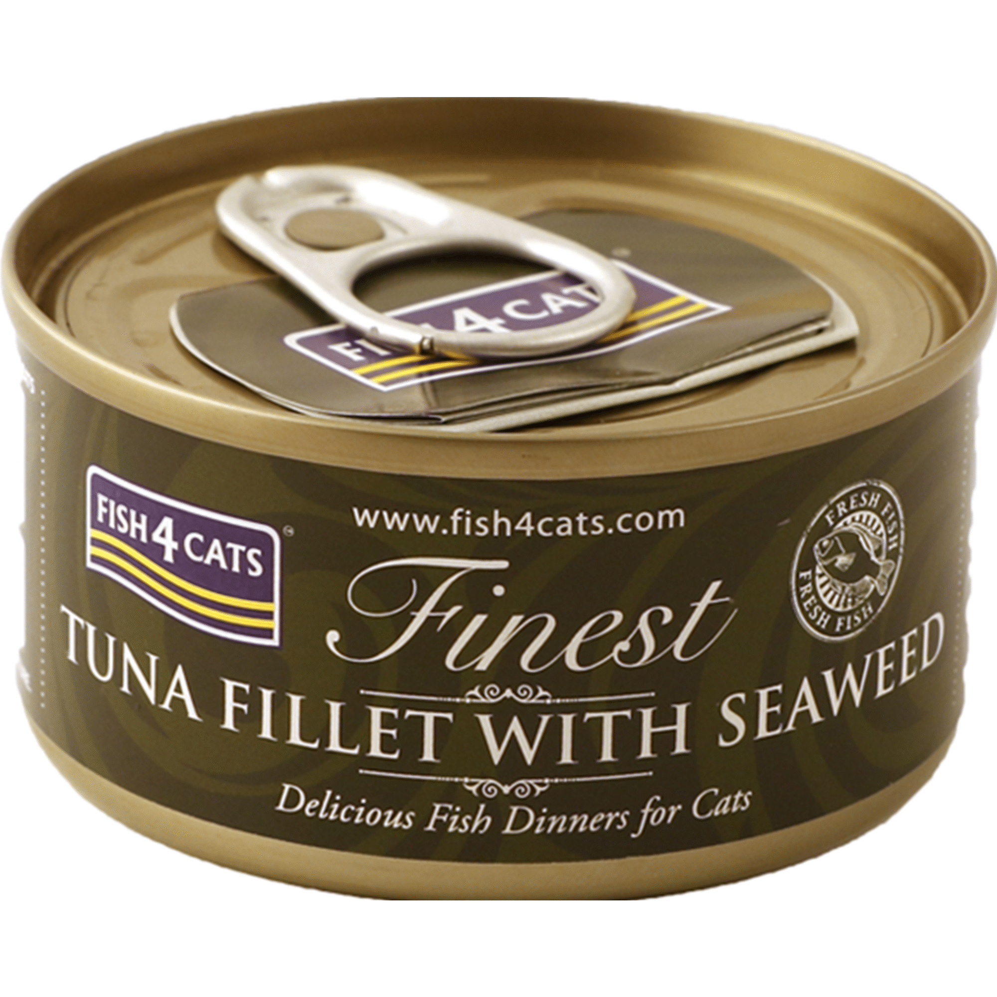Comida Húmida para Gato Filete de Atum Com Algas Marinhas