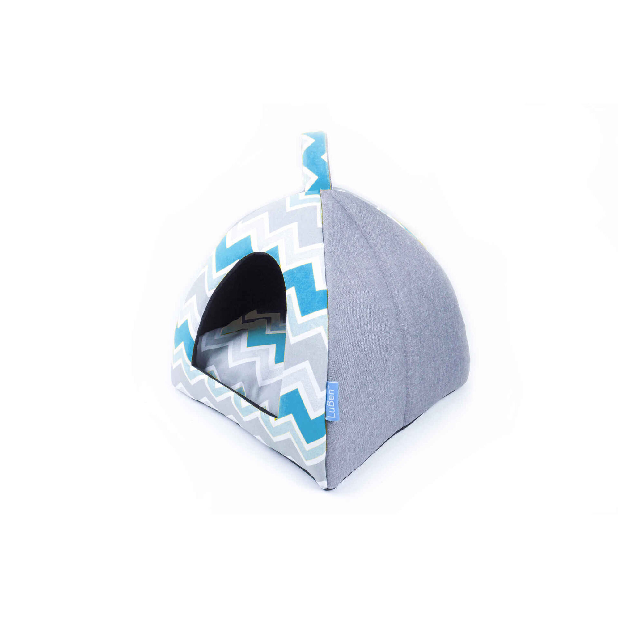 Igloo Spring Chevron Cinza e Azul S