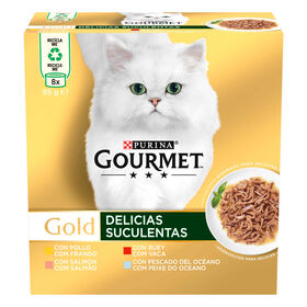 Comida Húmida para Gato Adulto Delícias Suculentas Multivariedade