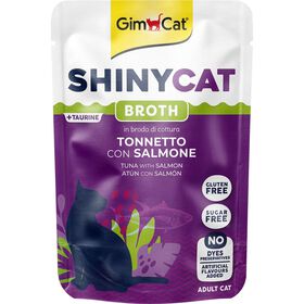 Snack para Gato Shiny Atum e Salmão Saquetas