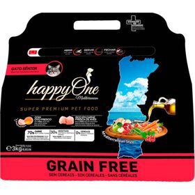 Ração para Gato Sénior Esterilizado Grain Free