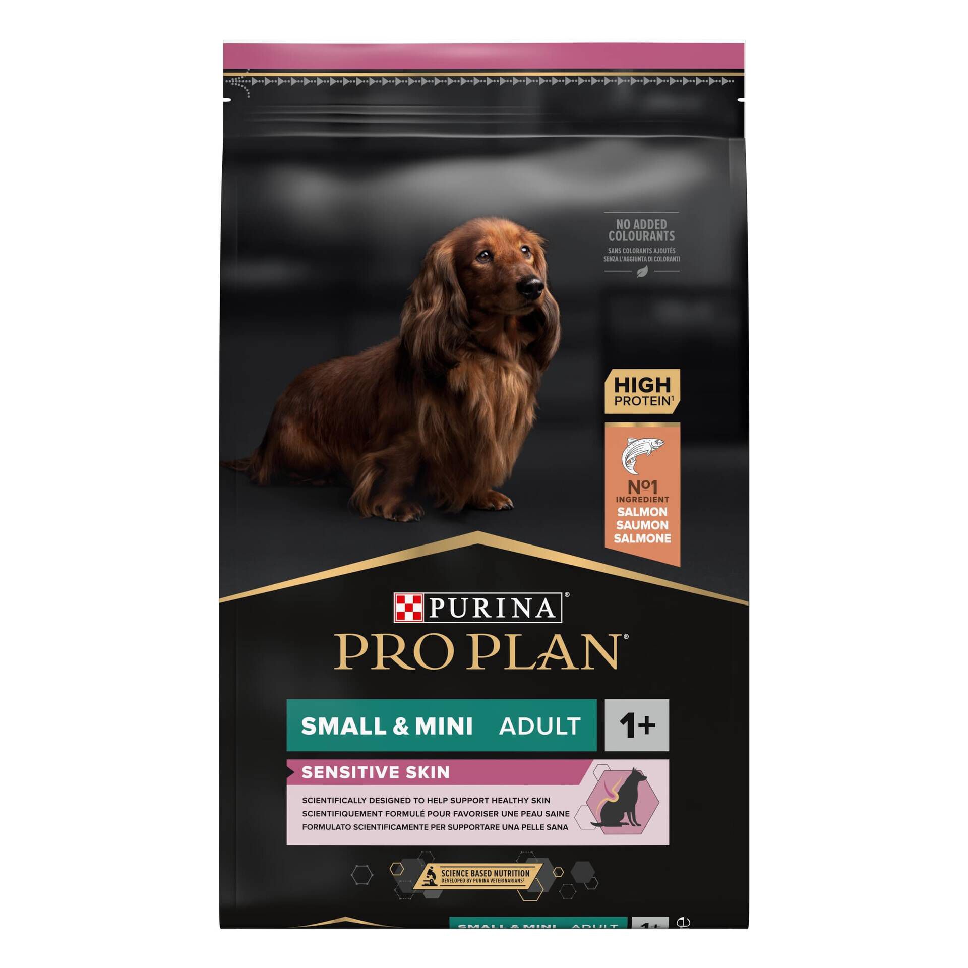 Racao para Cao Adulto Mini Optiderma Salmao Purina Pro Plan emb. 7 kg ZU.pt