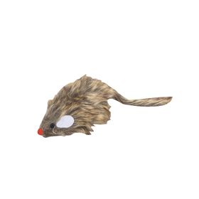 Brinquedo para Gato Rato com Som Cinza