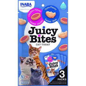 Snack para Gato Juicy Bites Frango e Atum Churu