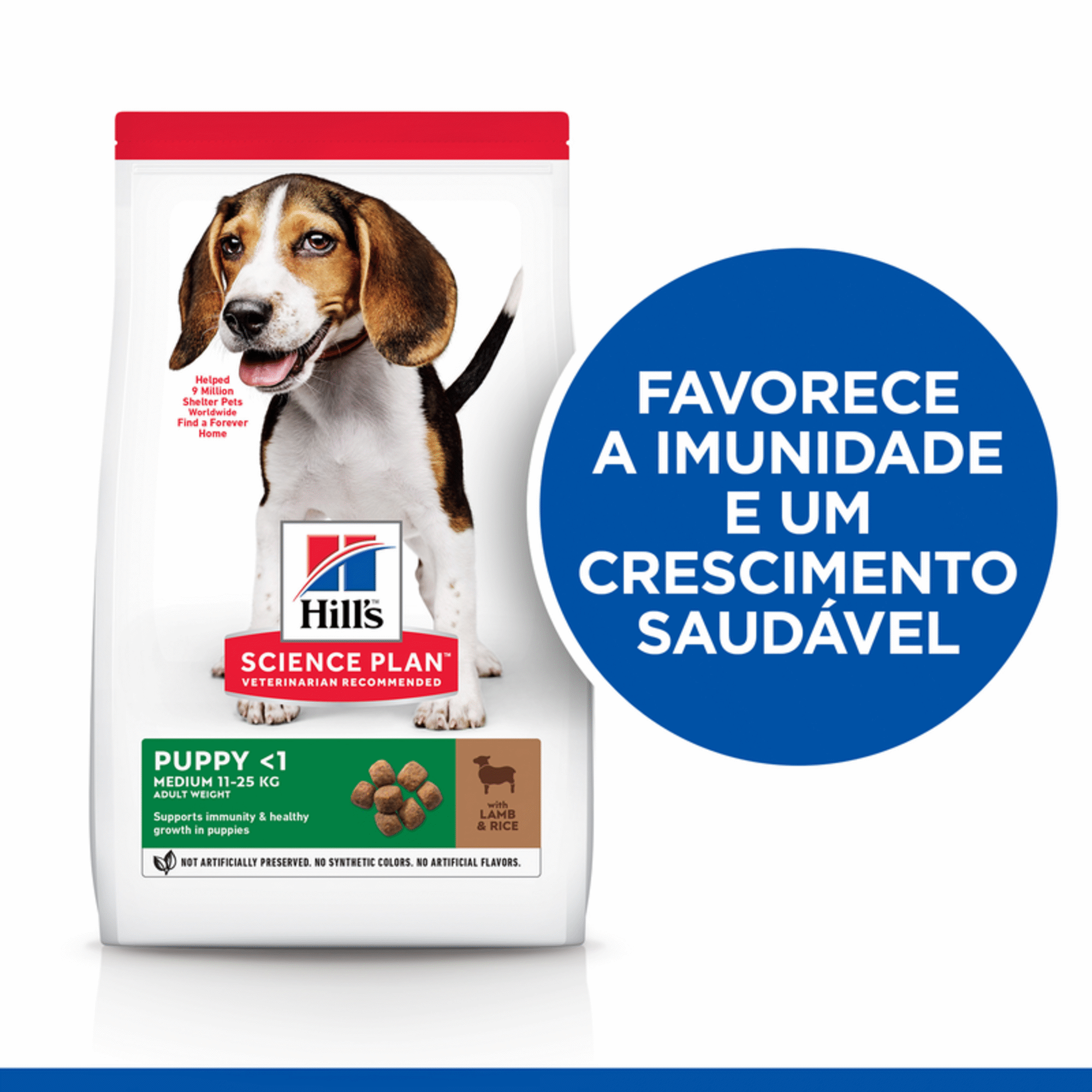 Ração para Cão Júnior Médio Science Plan Borrego e Arroz