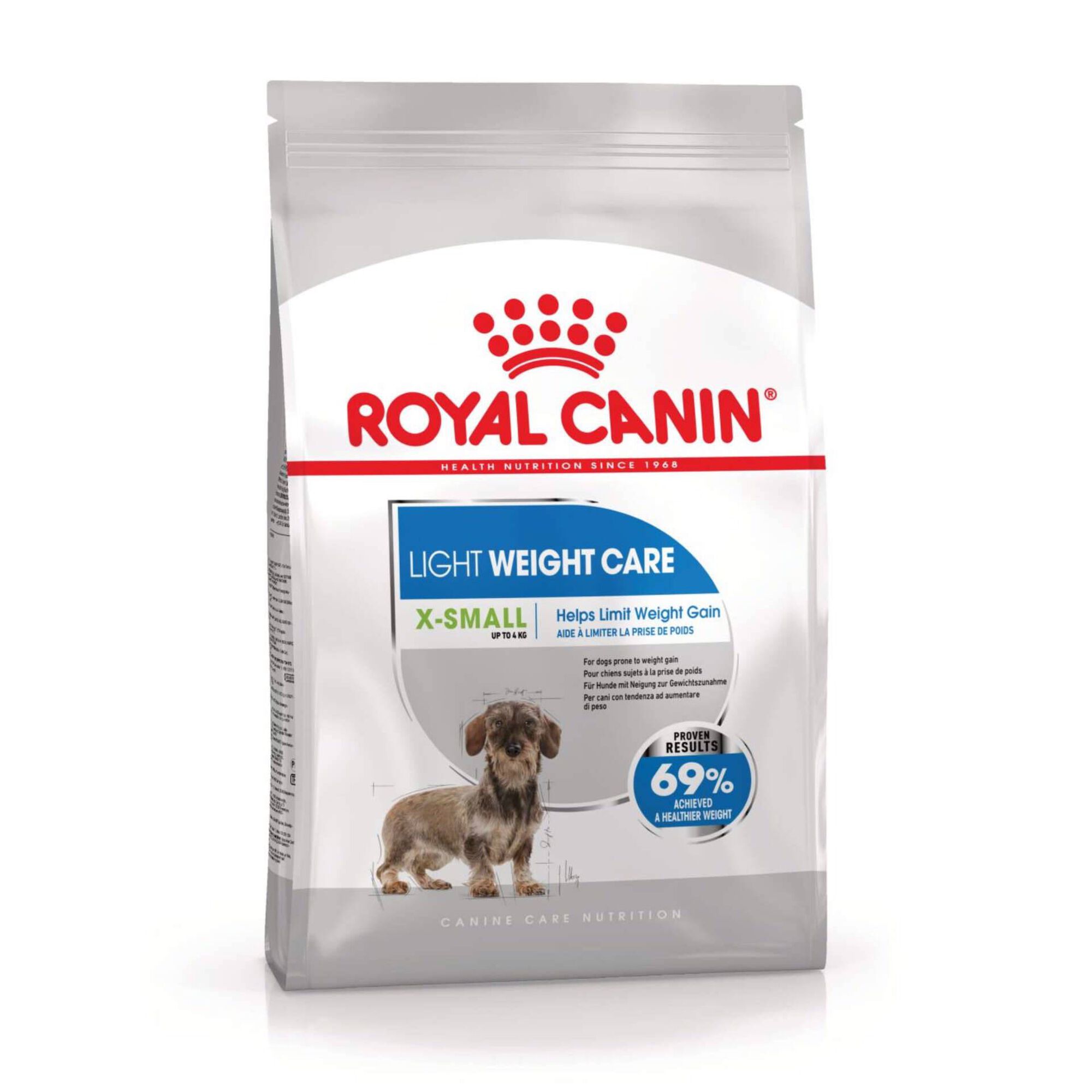 Ração para Cão Mini Xsmall Light Weight Care