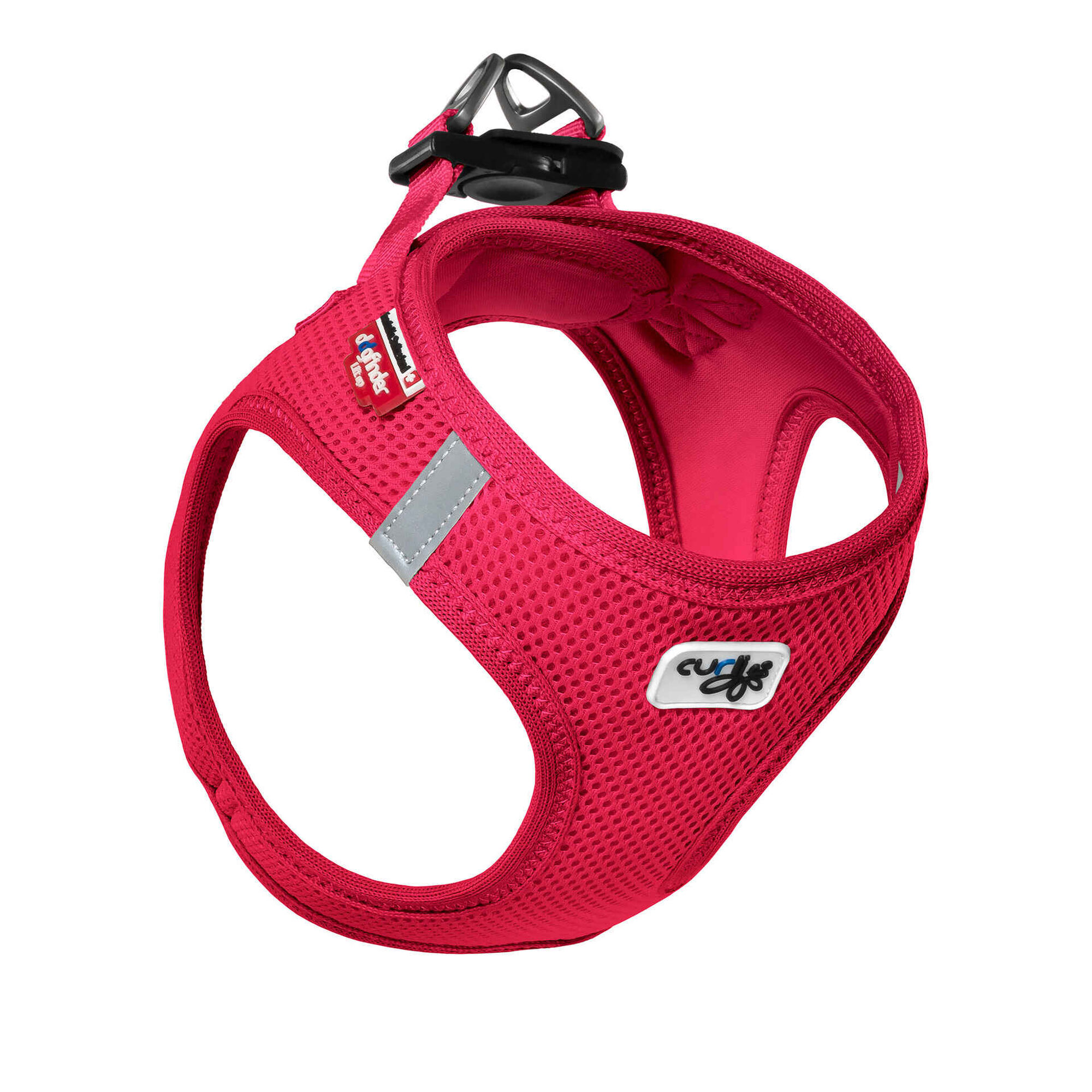 Peitoral para C&atilde;o Vermelho Air-mesh XXS Curli