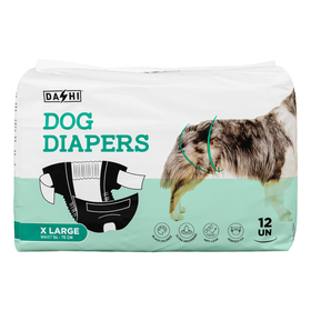 Fraldas Descartáveis para Cão XL (54-75cm) Fraldas Descartáveis para Cão XL (54-75cm)