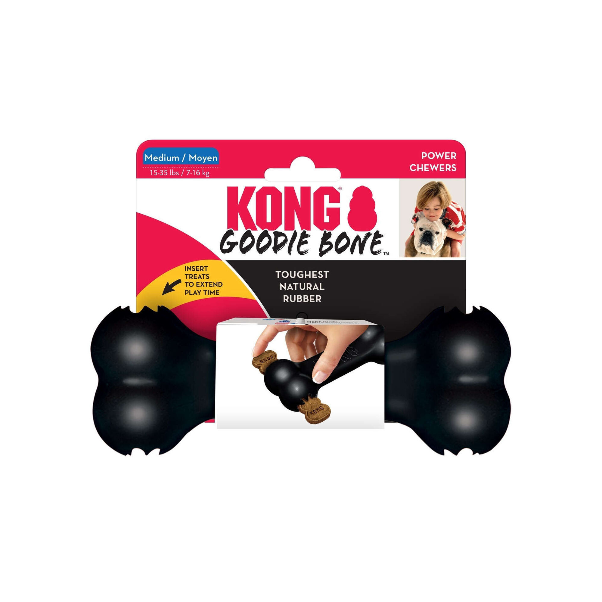 Brinquedo para Cão Goodie Bone Extreme M Brinquedo para Cão Goodie Bone Extreme M