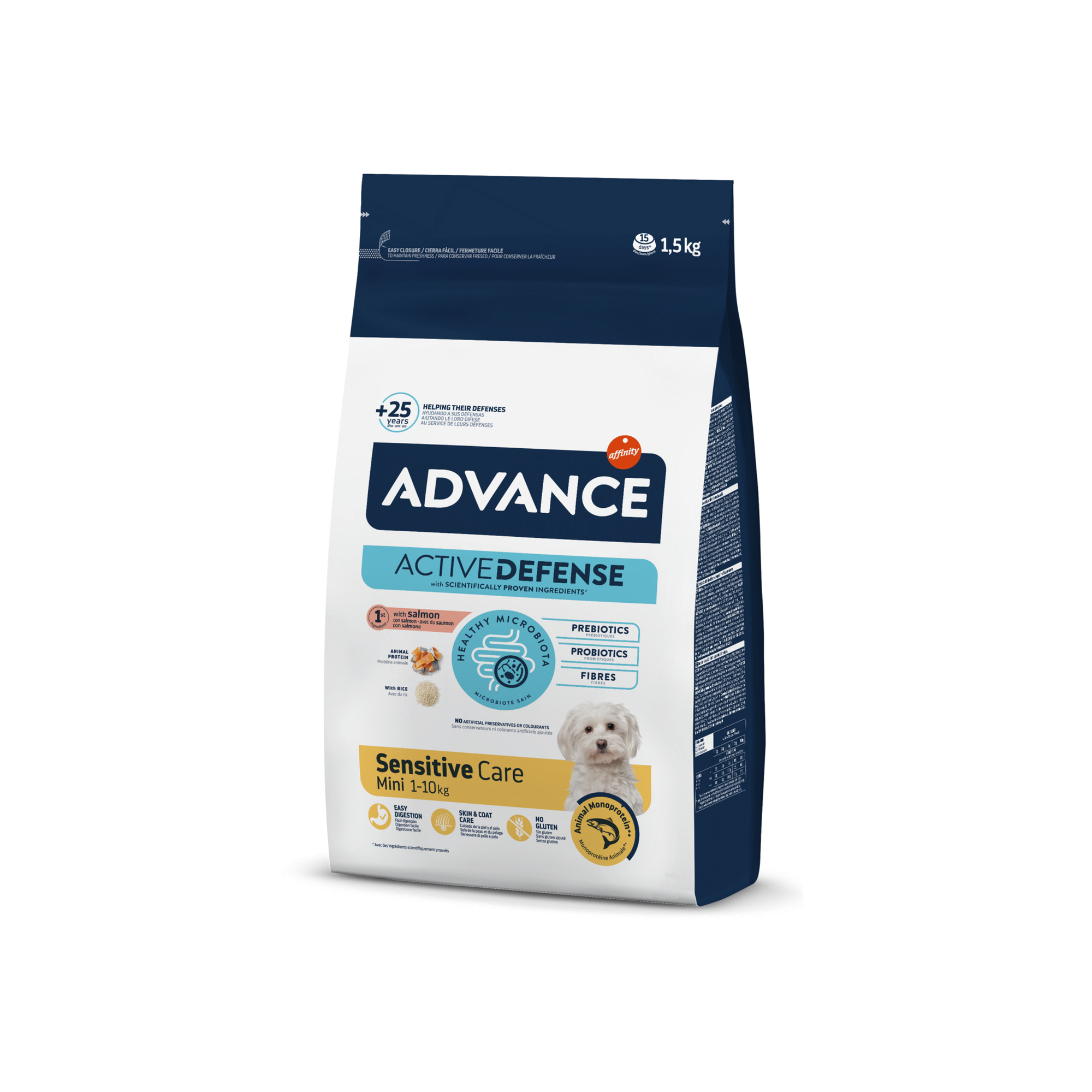 Ração para Cão Adulto Mini Sensitive Salmão