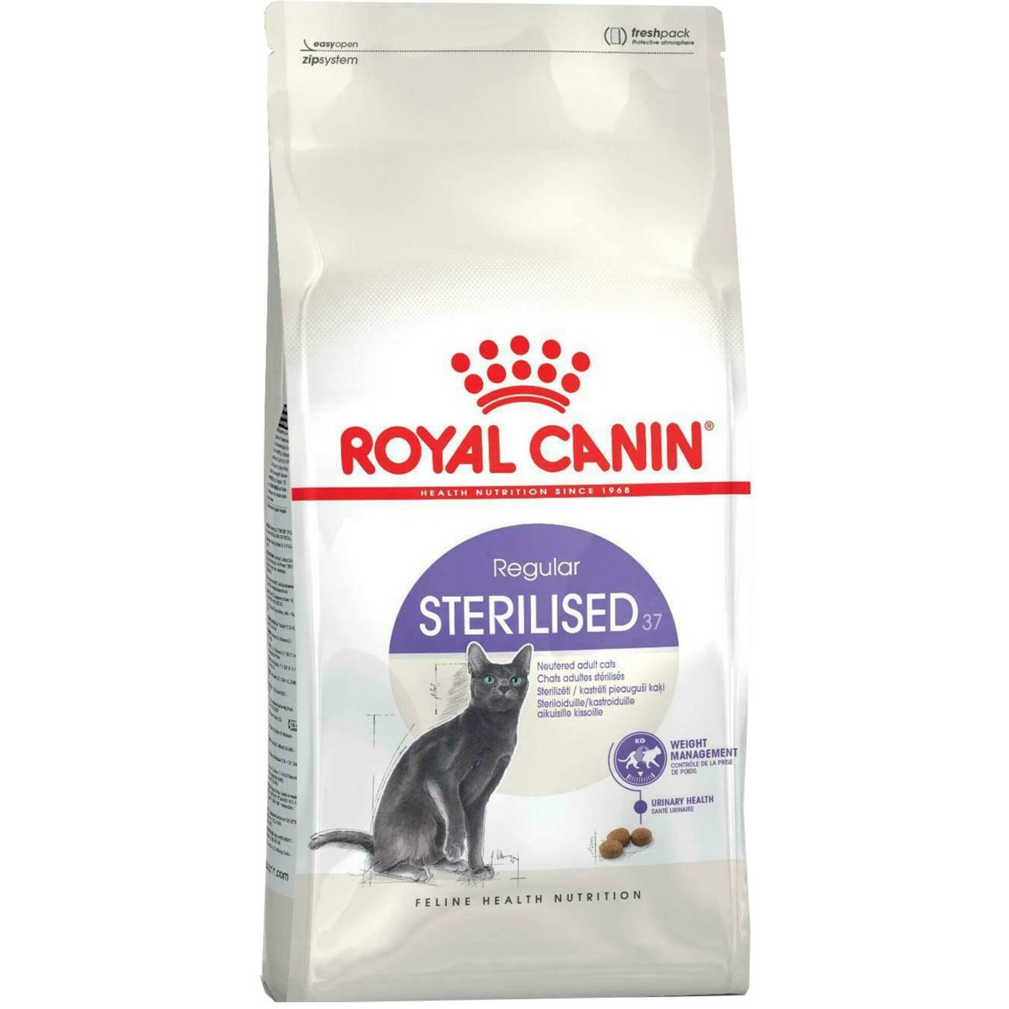 Ração para Gato Adulto Esterilizado Regular