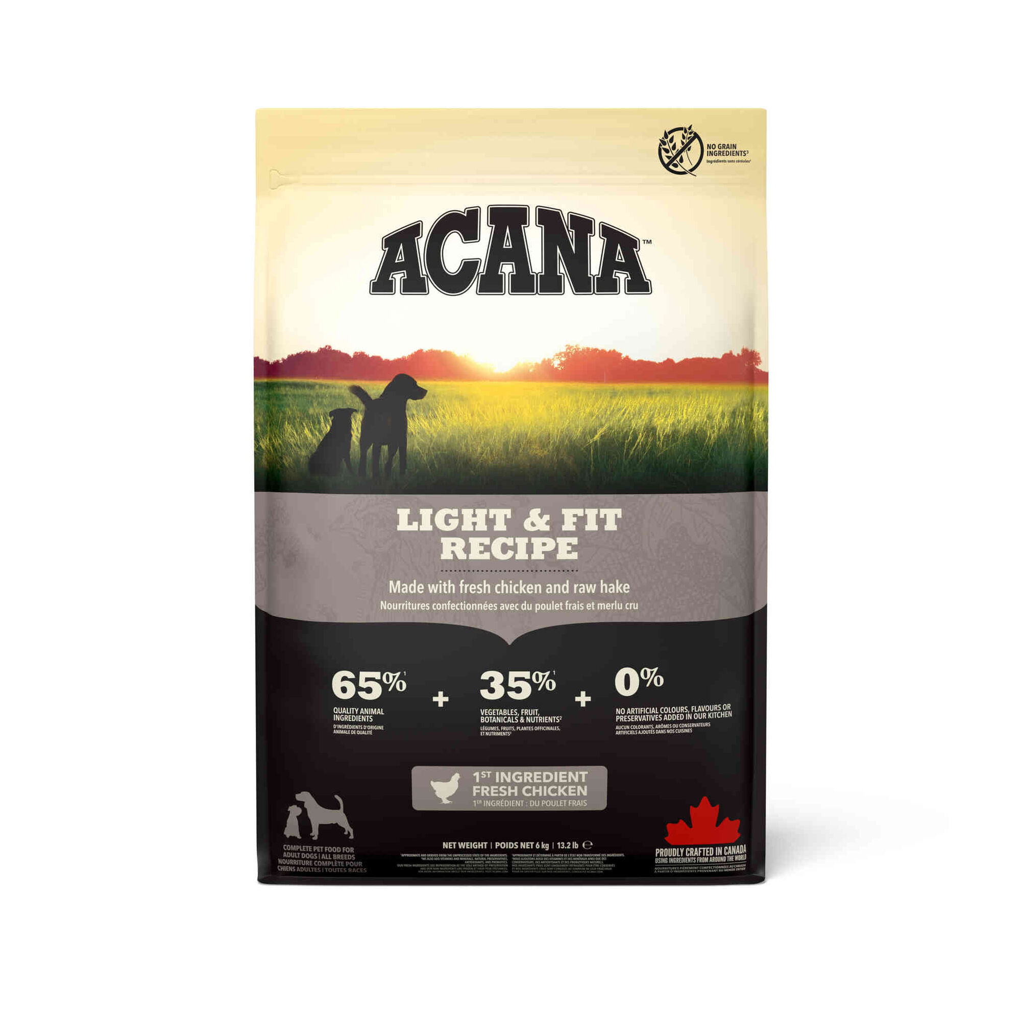 Ração para Cão Light e Fit Recipe Ração para Cão Light e Fit Recipe