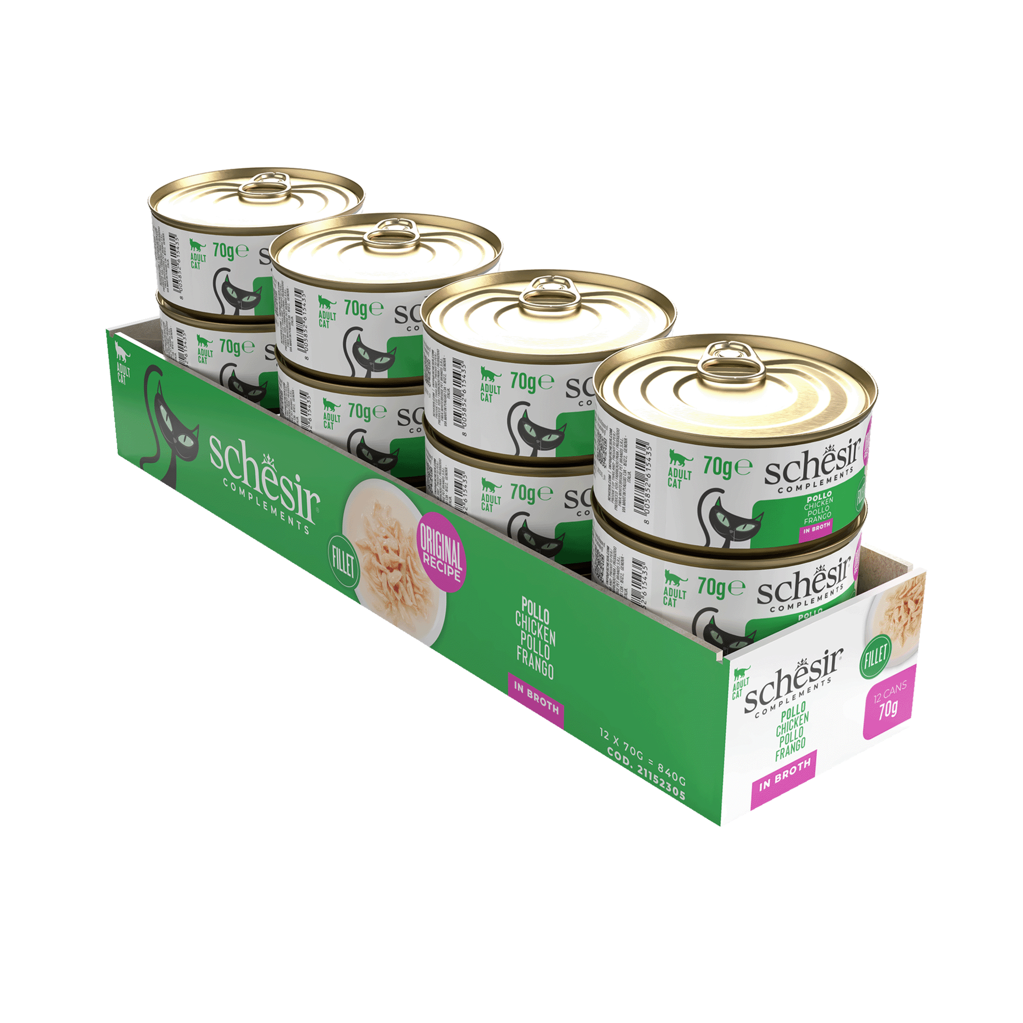 Comida Húmida para Gato Adulto Frango Lata Comida Húmida para Gato Adulto Frango Lata