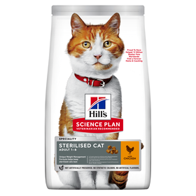 Ração para Gato Adulto Esterilizado Science Plan Frango Ração para Gato Adulto Esterilizado Science Plan Frango